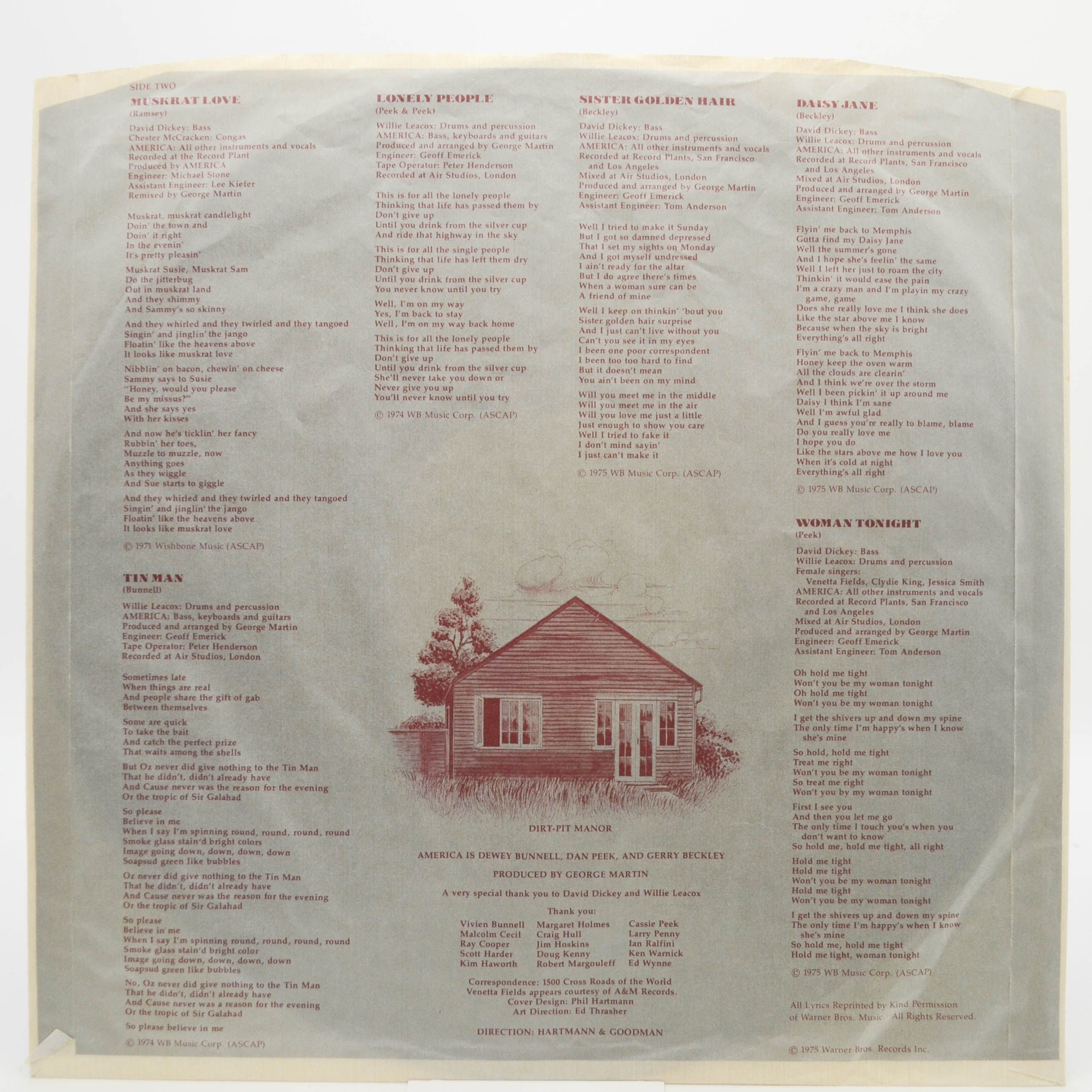 America — History · America's Greatest Hits, 1975