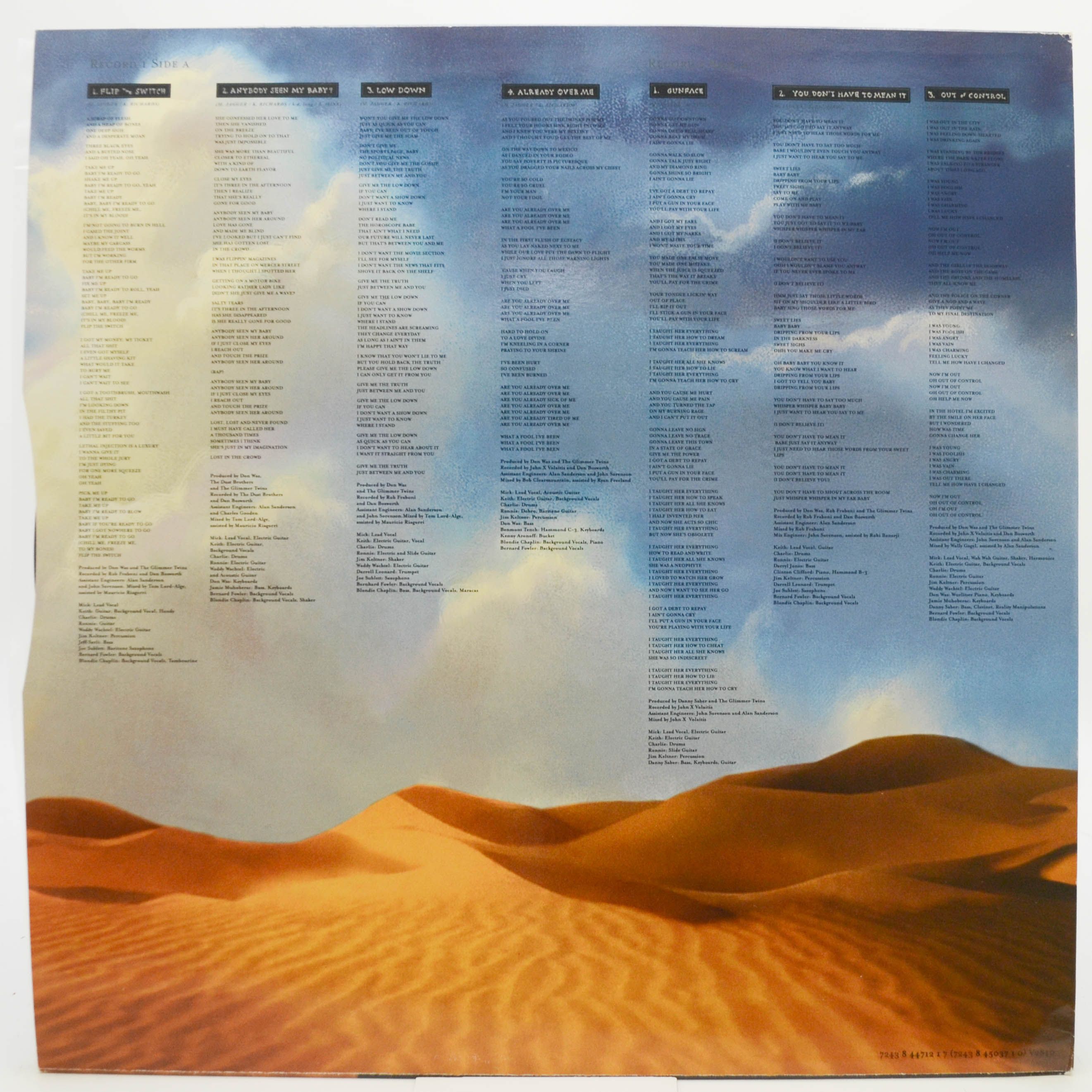 Rolling Stones — Bridges To Babylon (2LP), 1997