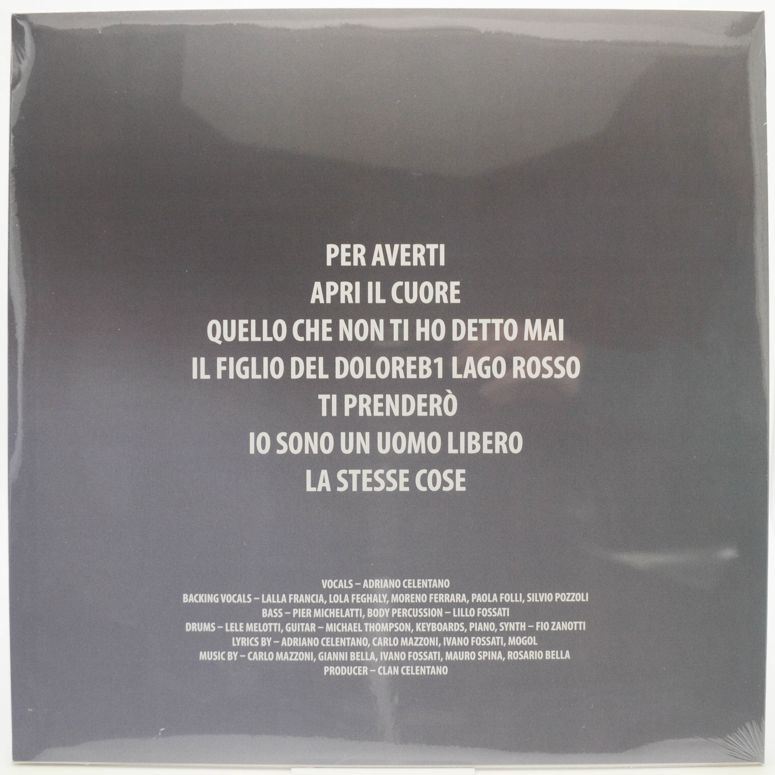 Adriano Celentano — Esco Di Rado E Parlo Ancora Meno, 2000