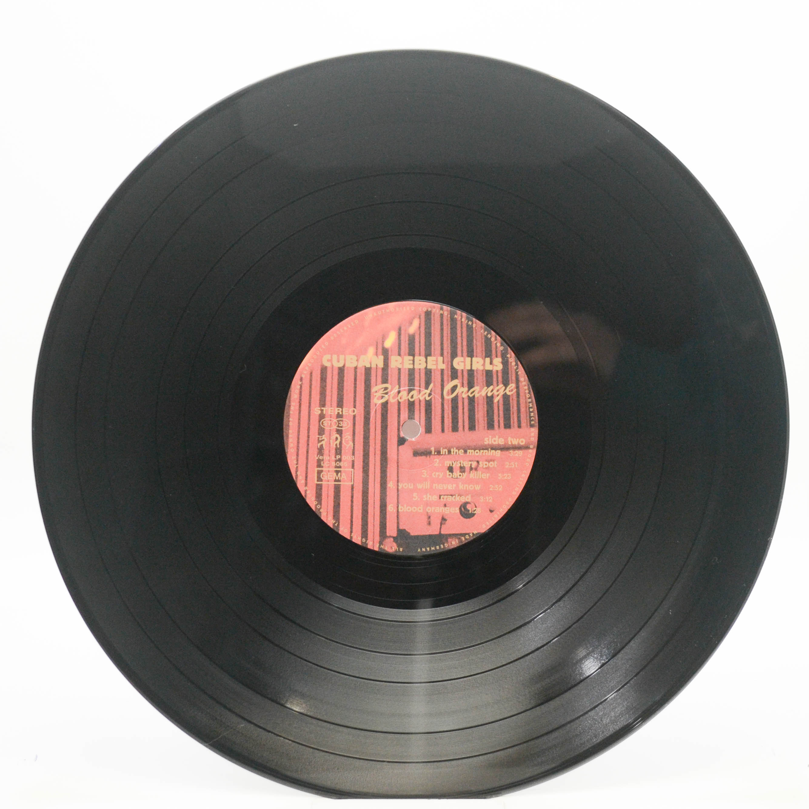 Cuban Rebel Girls — Blood Orange (1-st, Germany), 1997