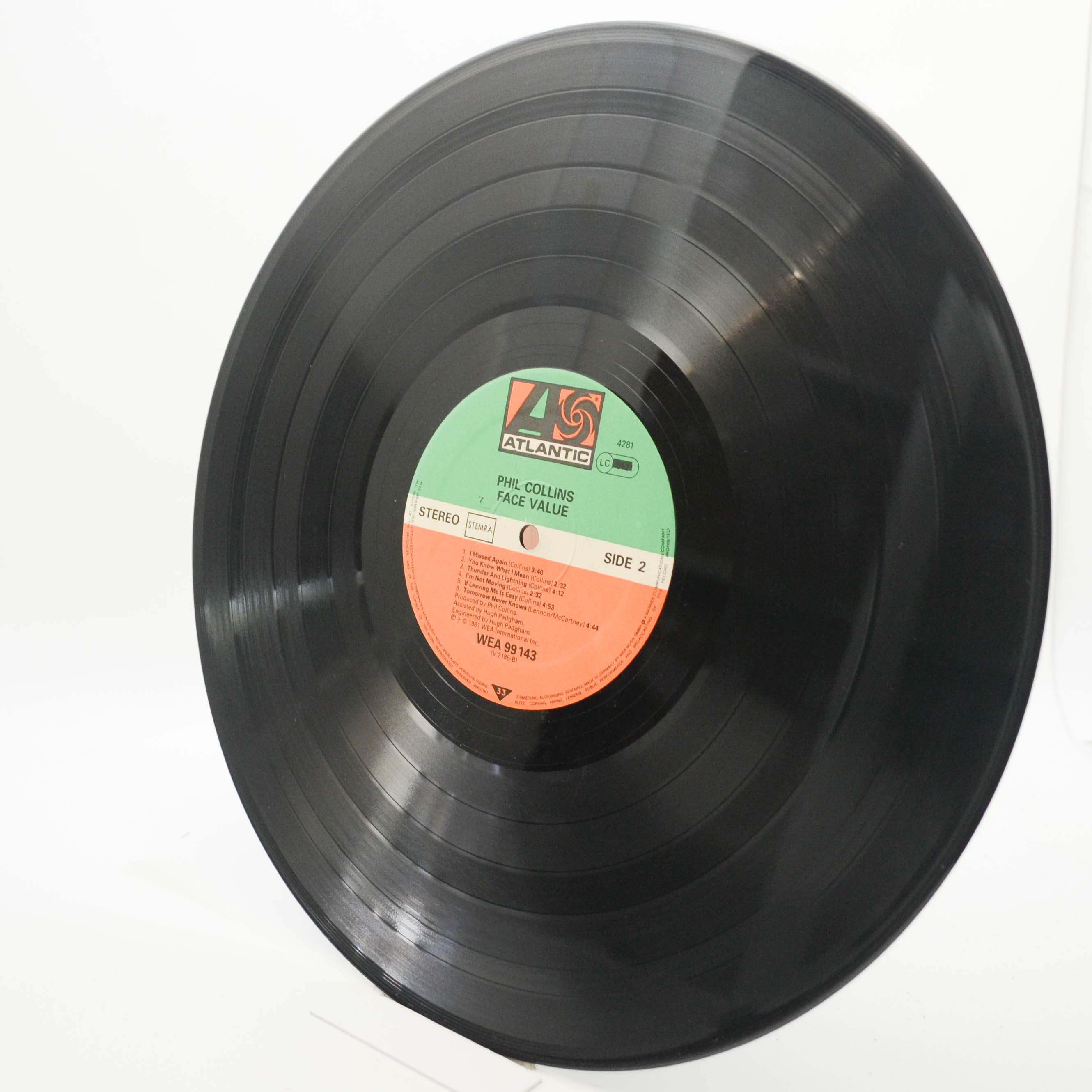 Phil Collins — Face Value, 1981