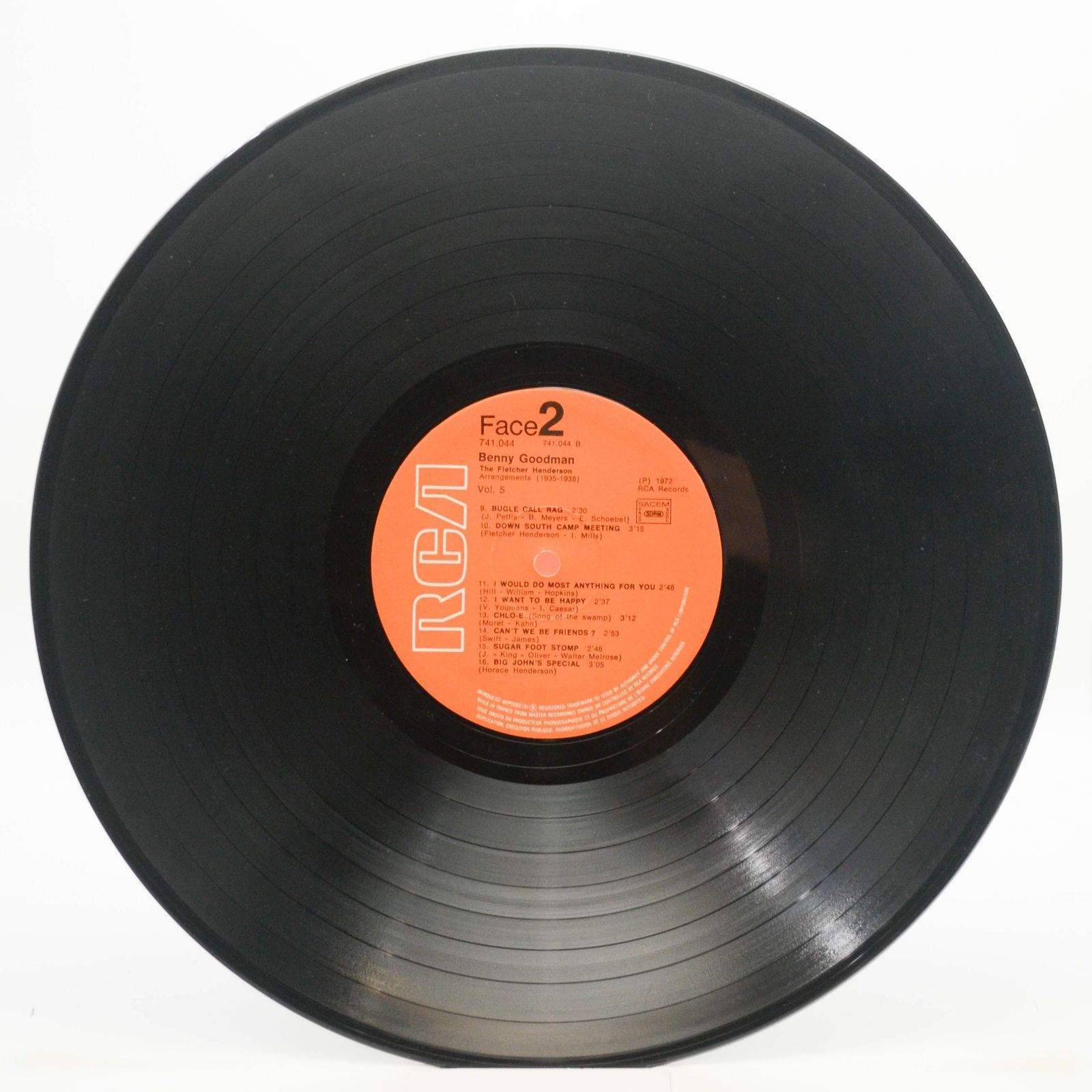 Benny Goodman — Volume 5 (1935-1938) The Fletcher Henderson Arrangements, 1972