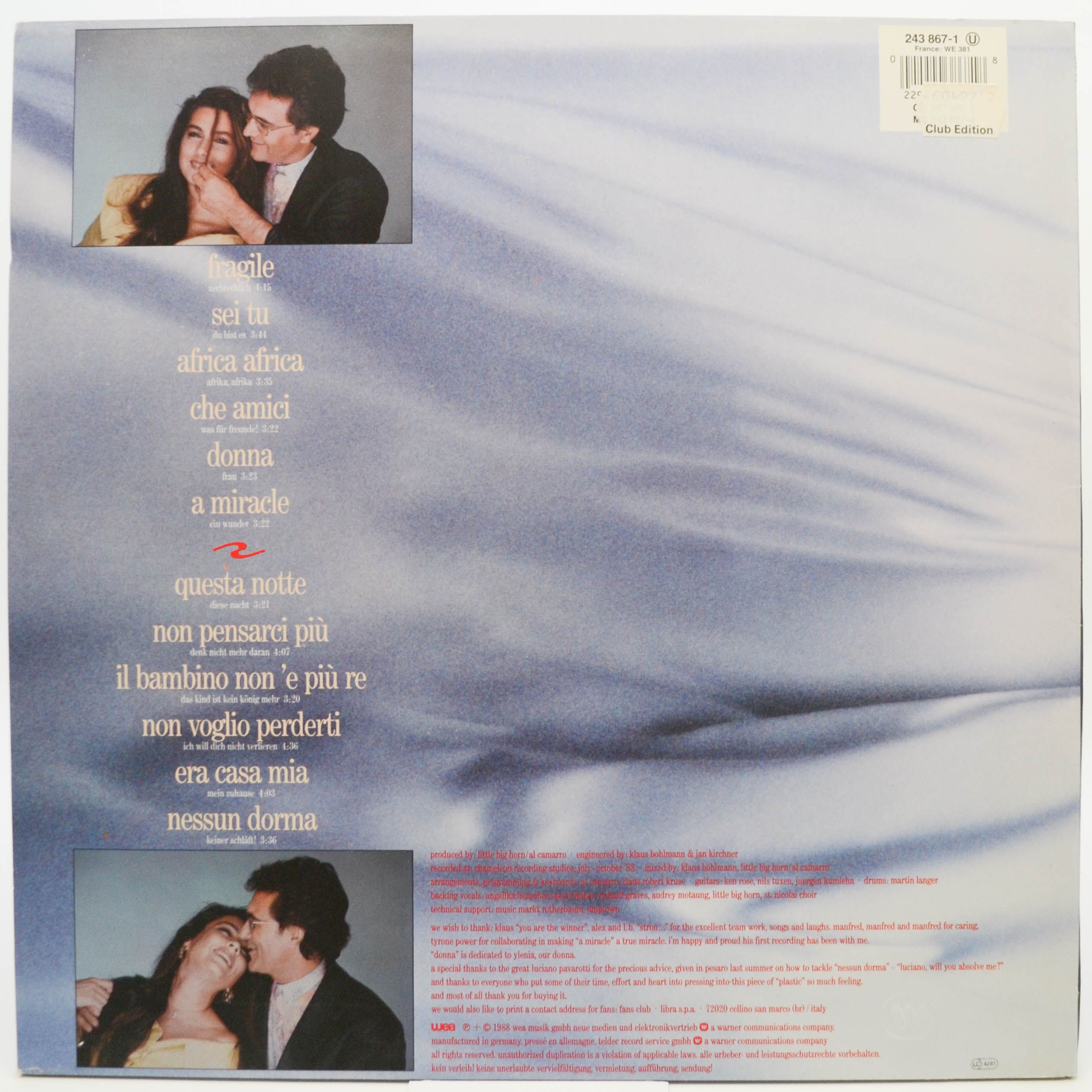 Al Bano & Romina Power — Fragile, 1988