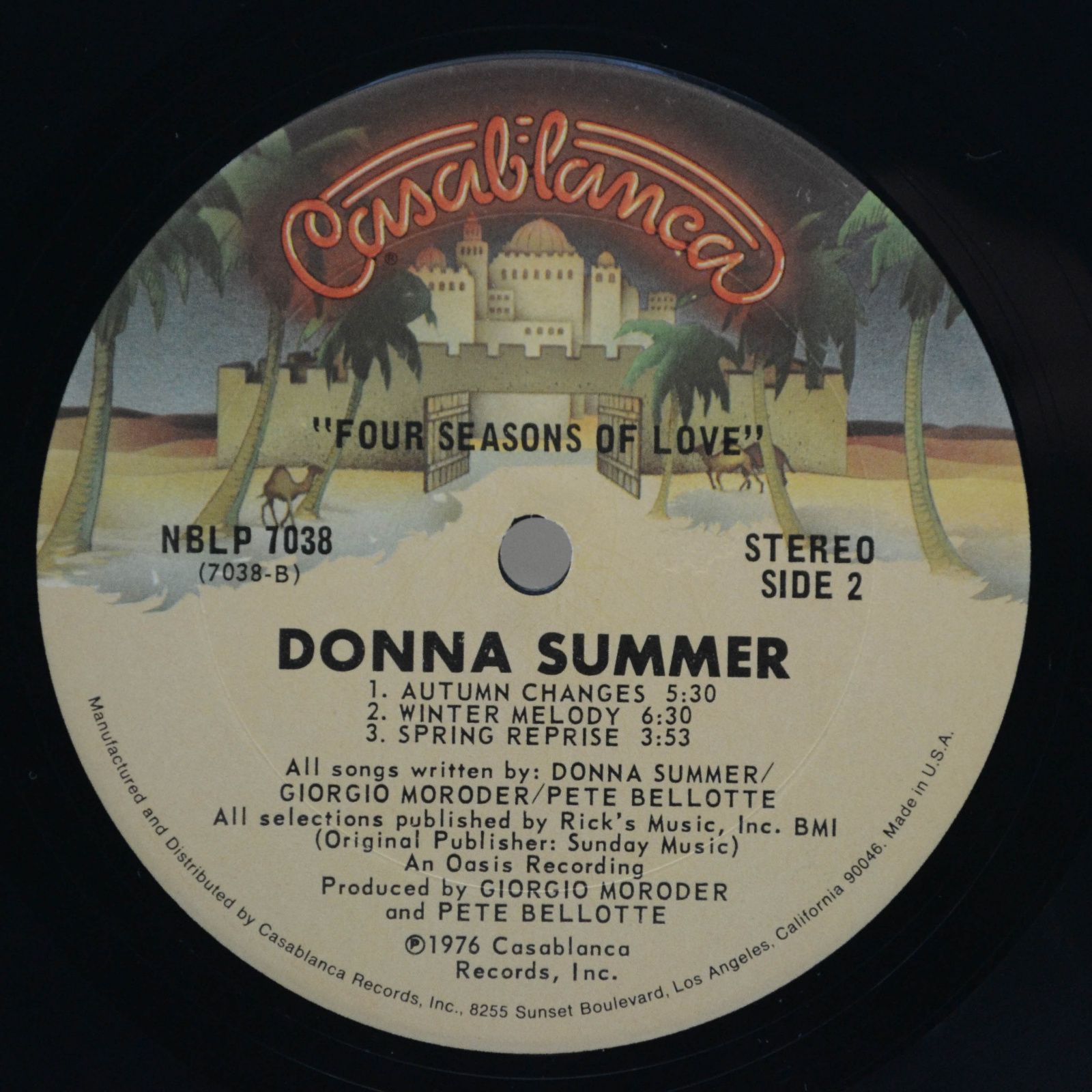 Donna Summer Four Seasons Of Love 1 St Usa Poster 2780 ₽ купить