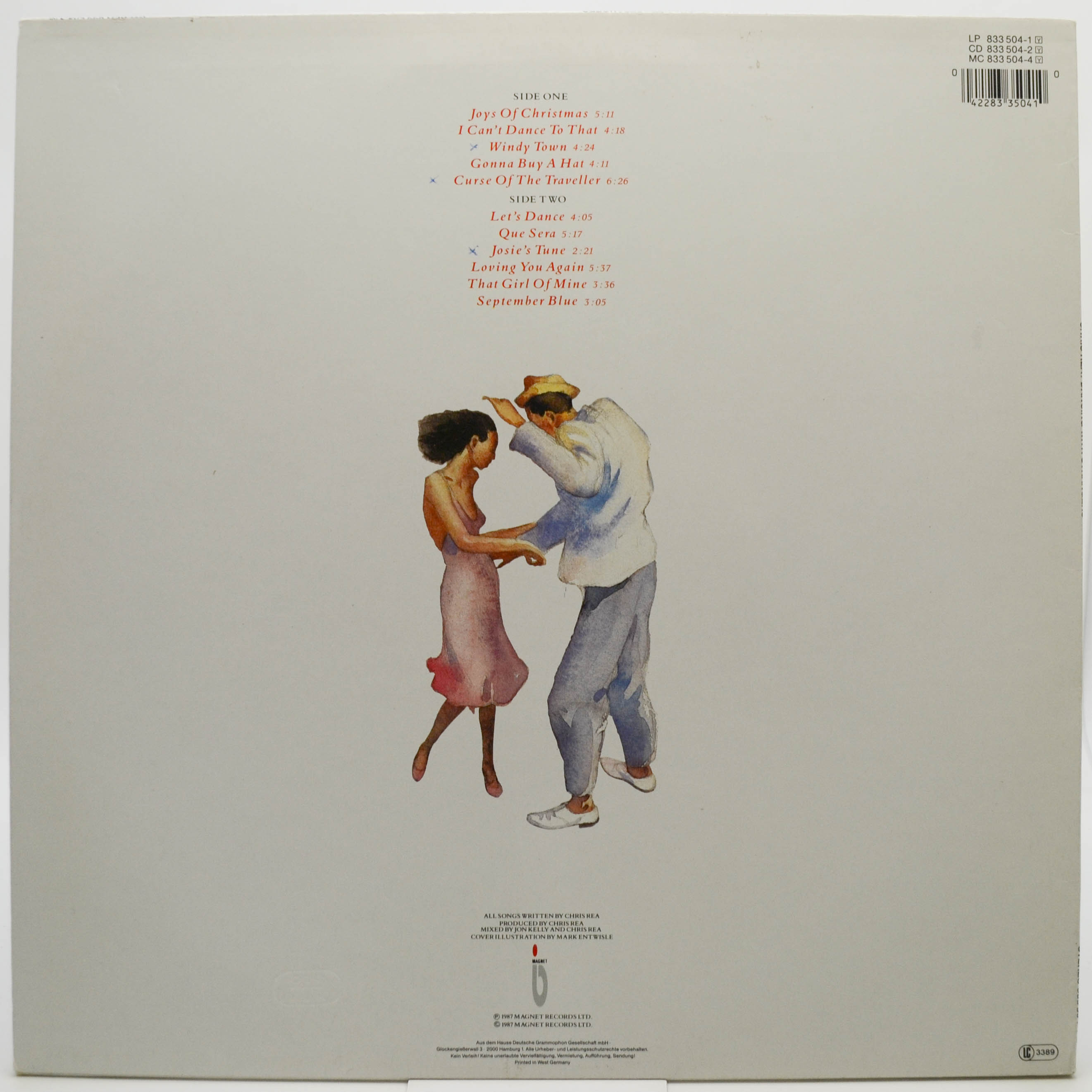 Chris Rea — Dancing With Strangers, 1987