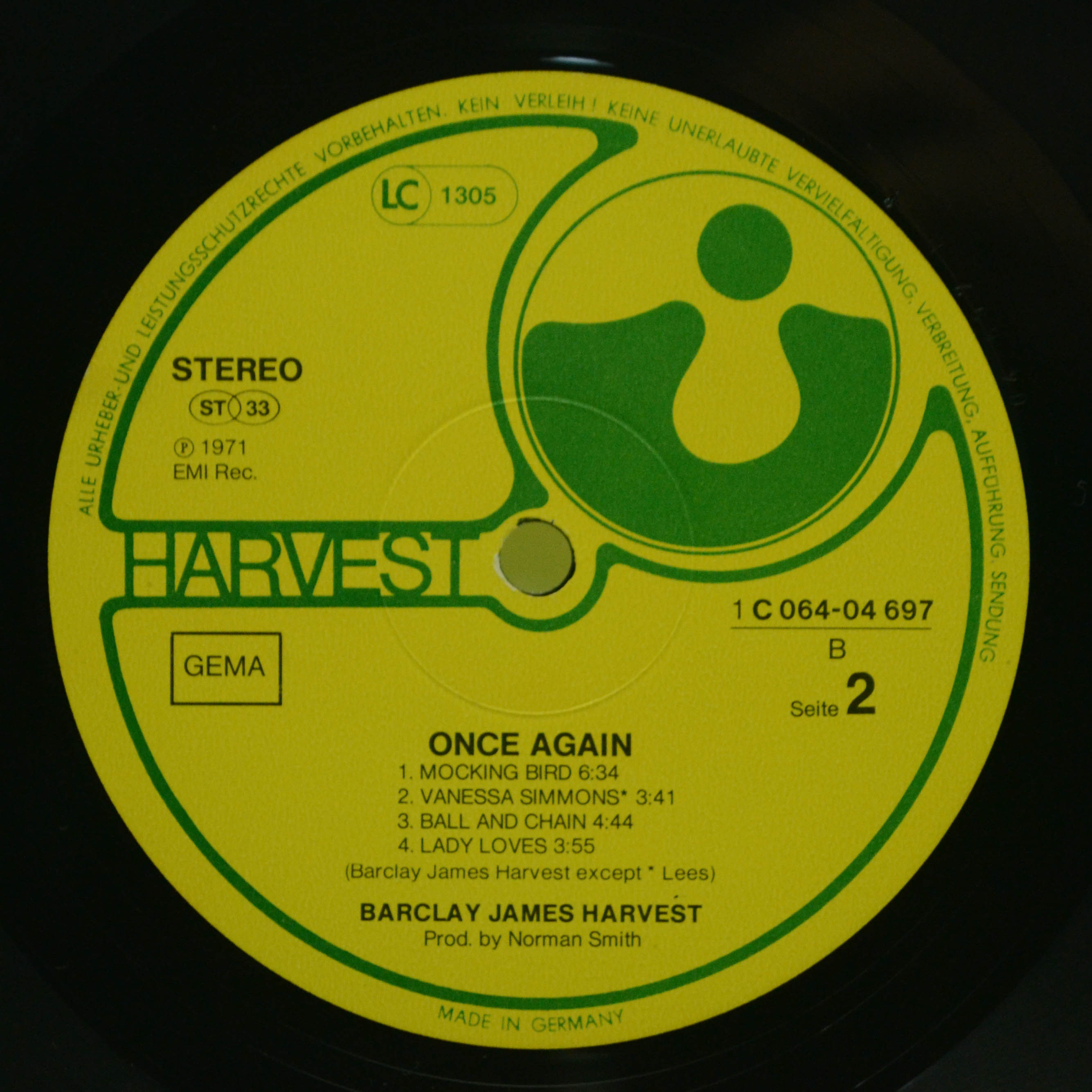 Barclay James Harvest — Once Again, 1971