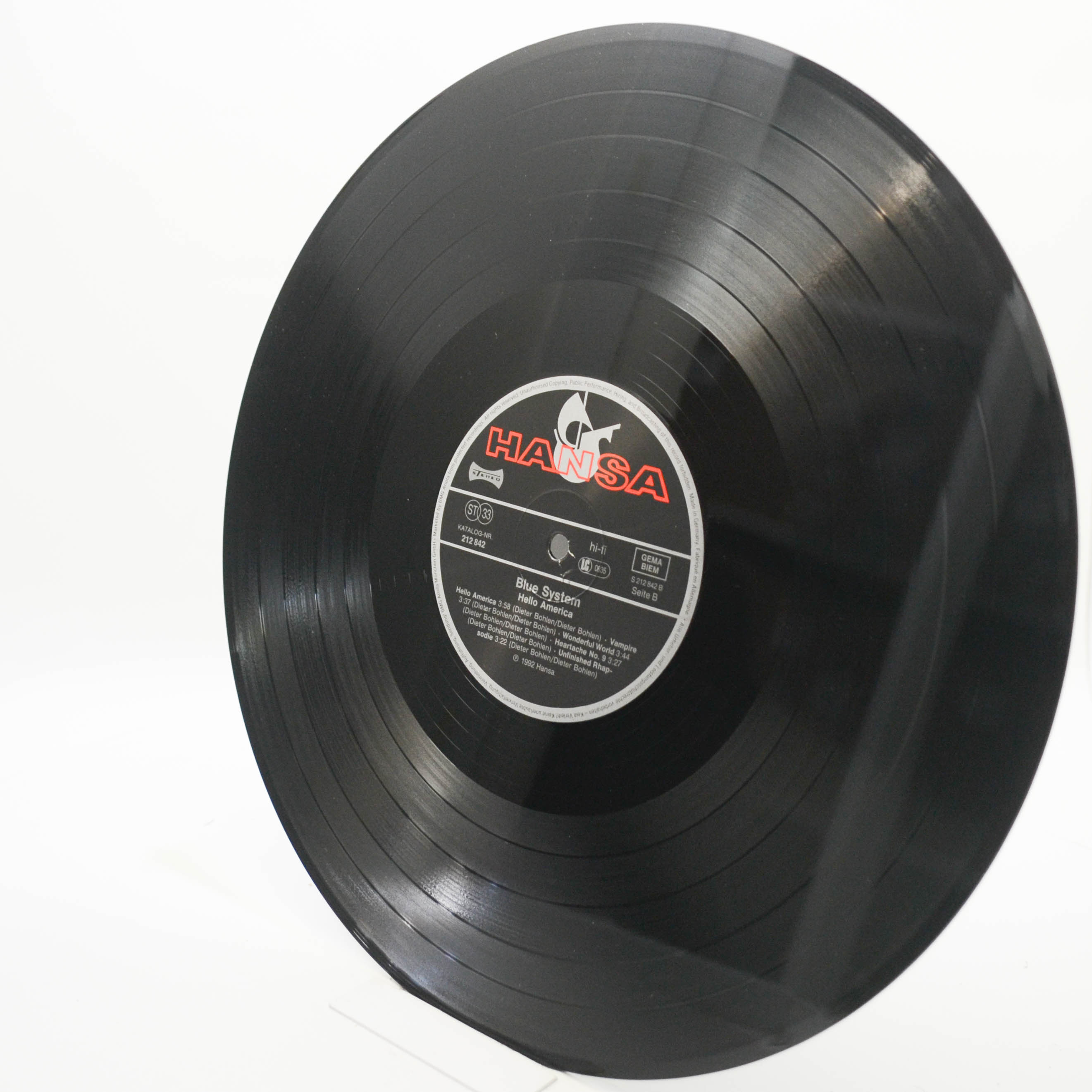 Blue System — Hello America, 1992