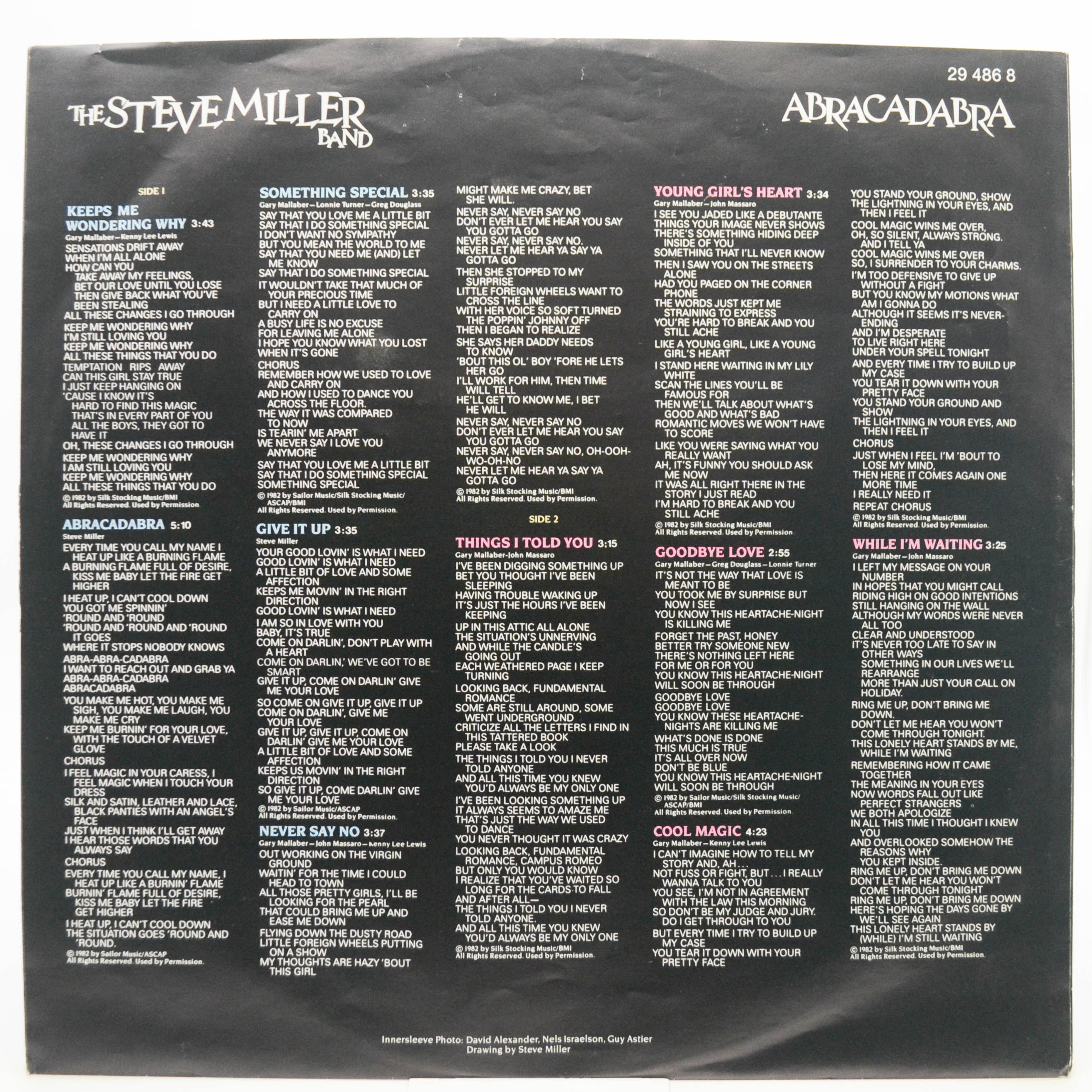 Steve Miller Band — Abracadabra, 1982