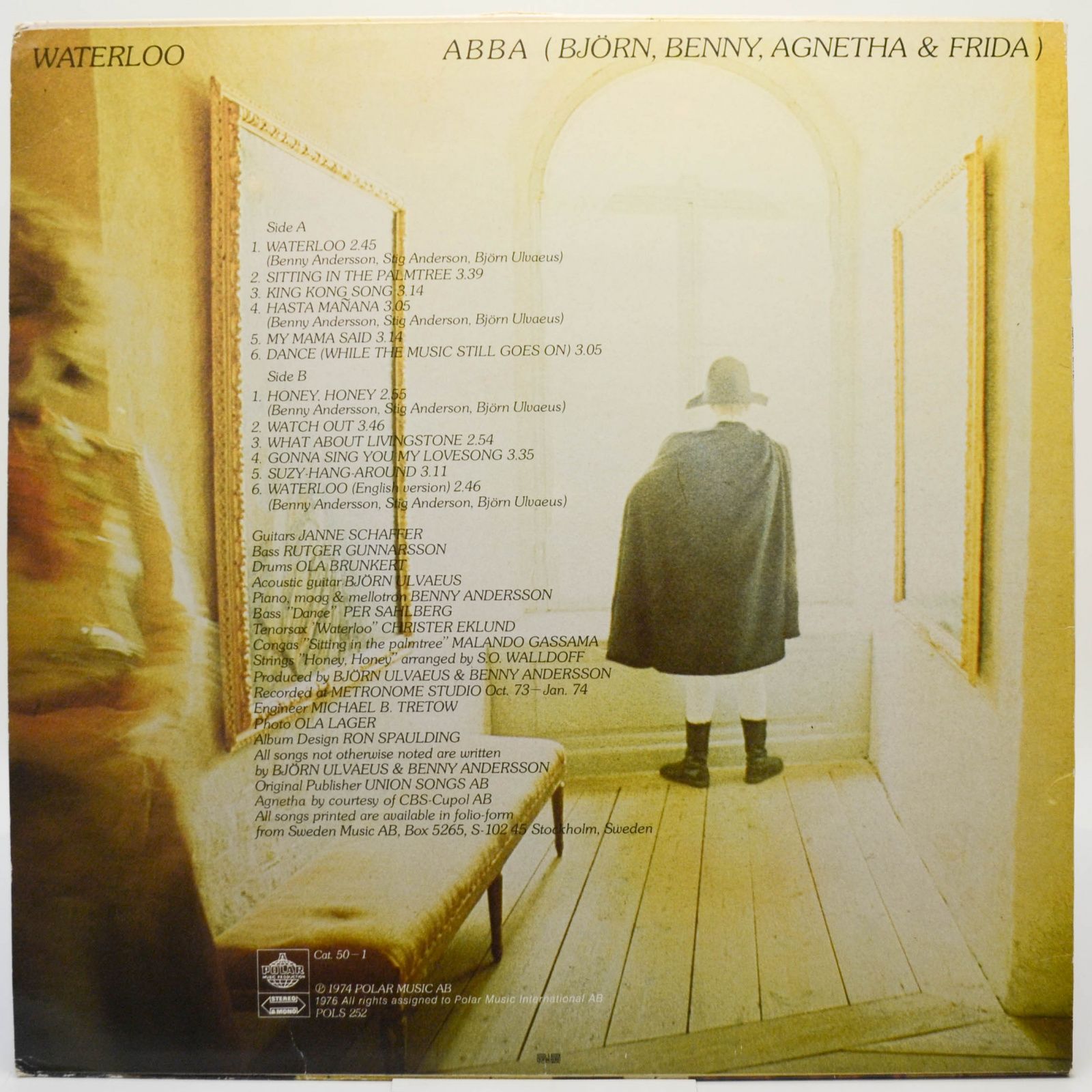 ABBA, Björn, Benny, Agnetha & Frida — Waterloo (Sweden), 1974