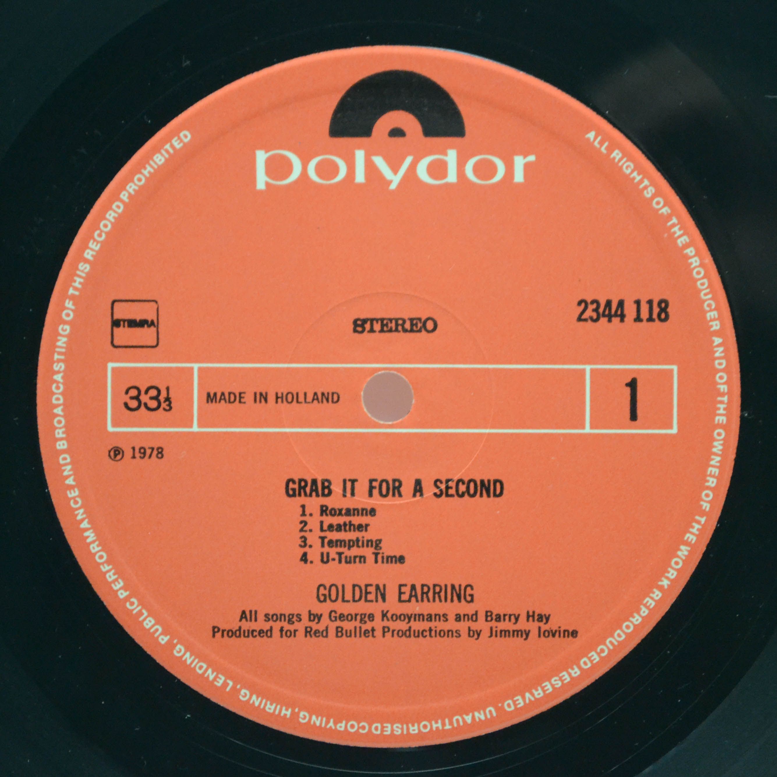 Golden Earring — Grab It For A Second, 1978