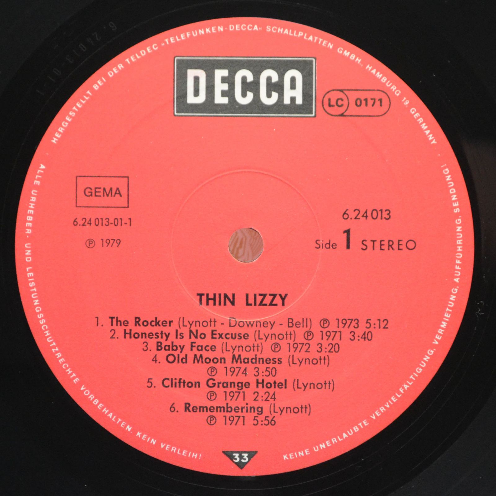 Thin Lizzy — Thin Lizzy, 1979