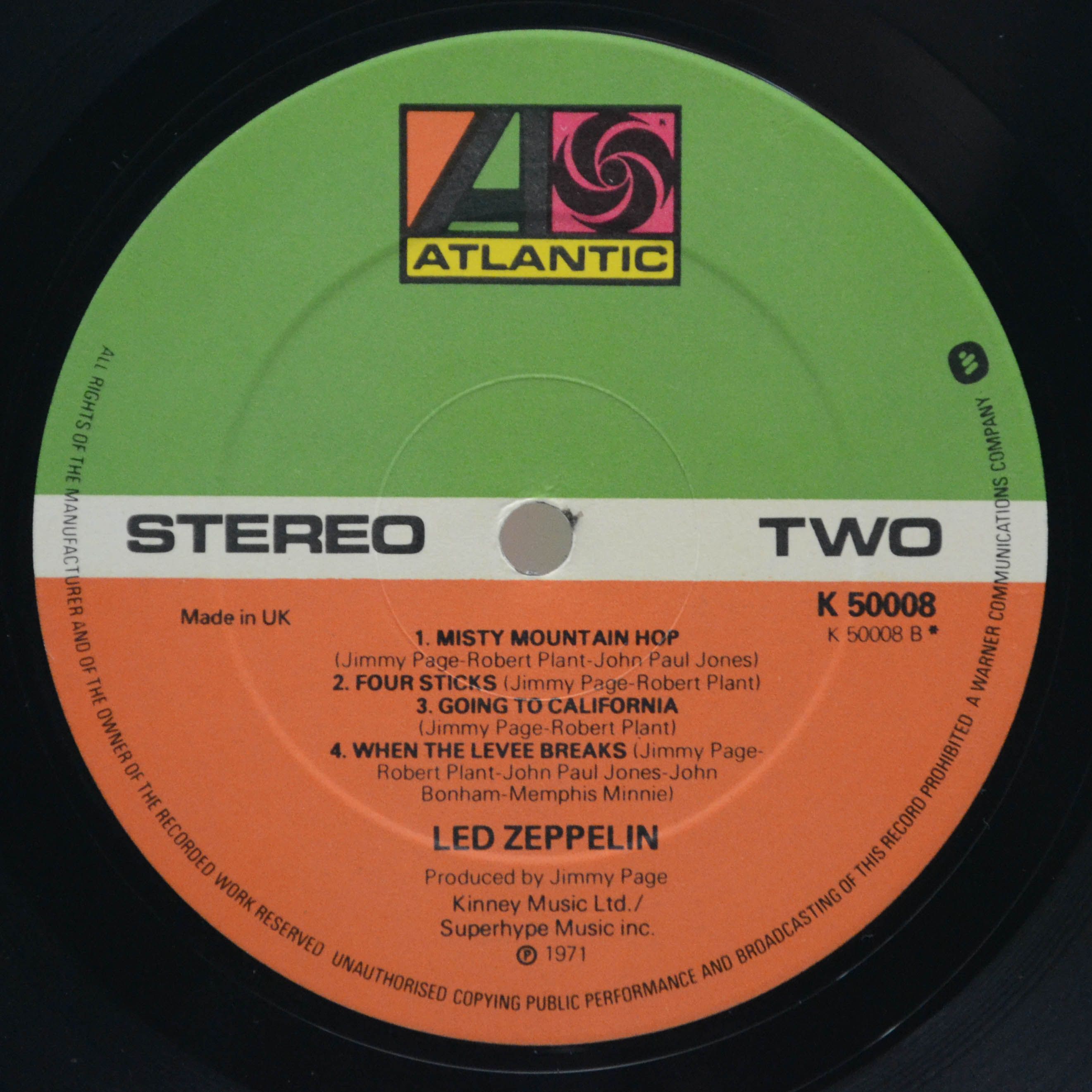 Led Zeppelin — Untitled (UK), 1971