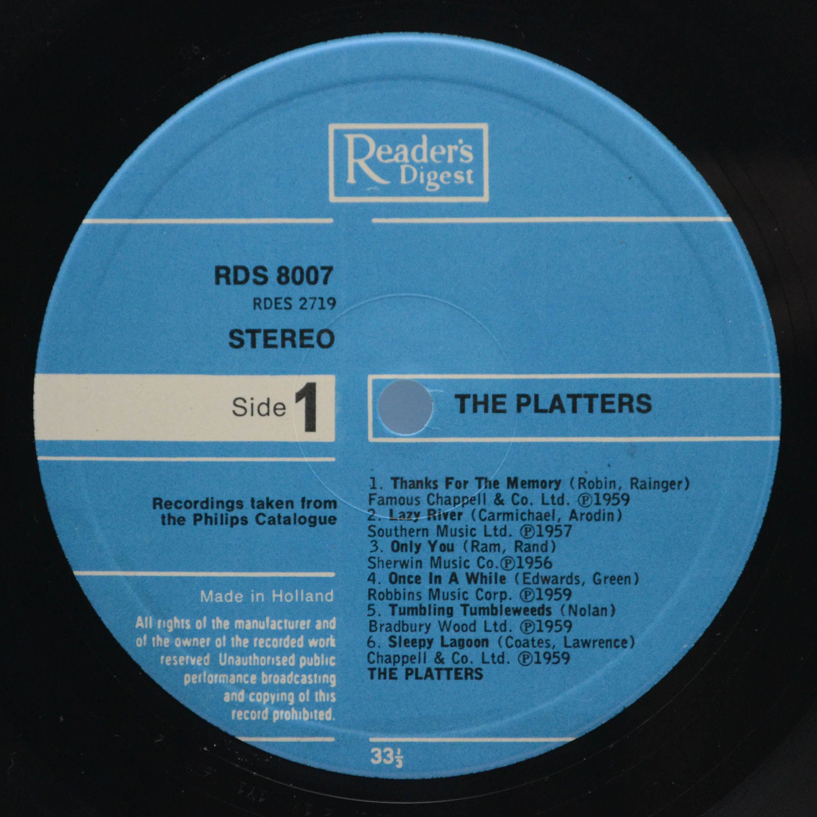 Platters — The Platters, 1976