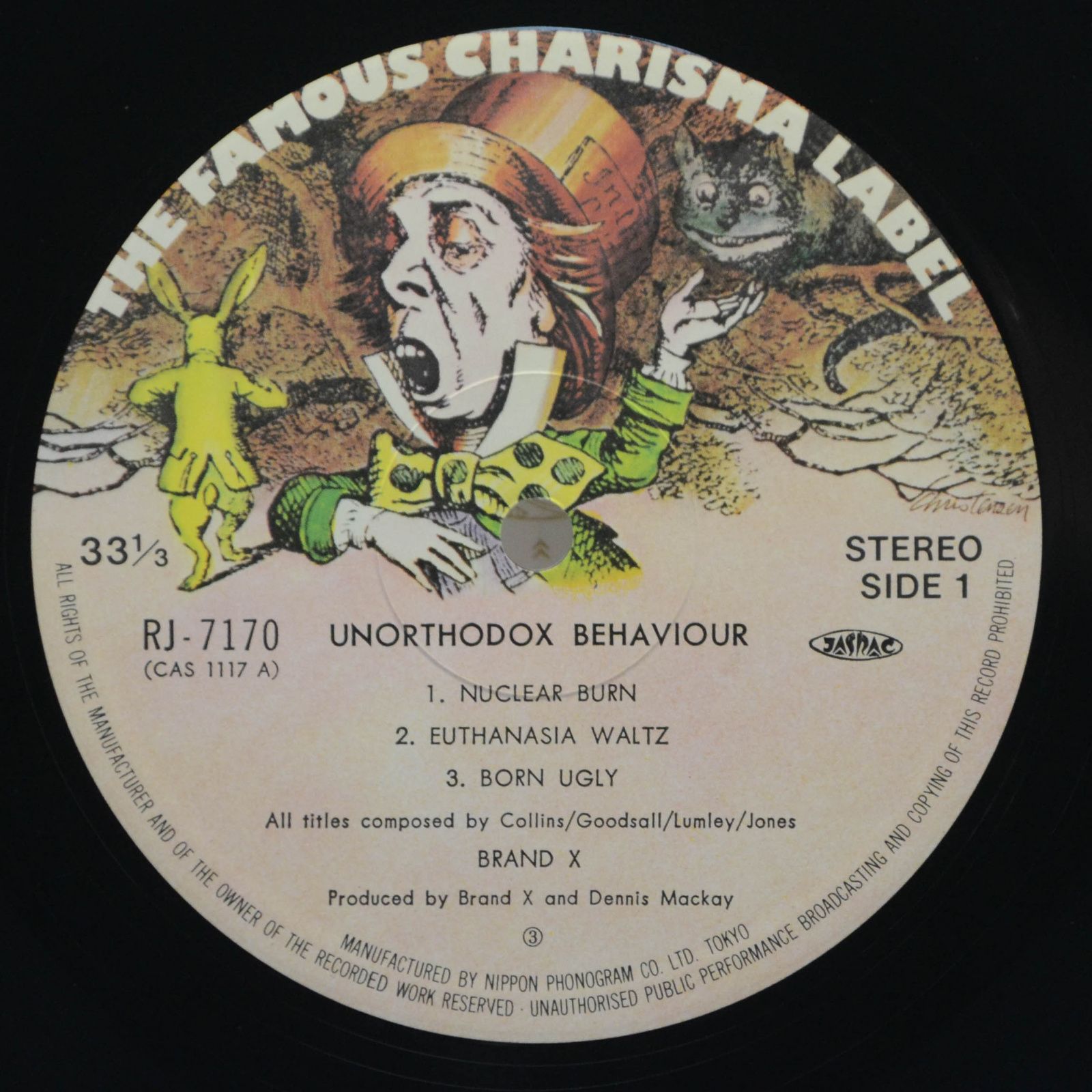 Brand X — Unorthodox Behaviour, 1976