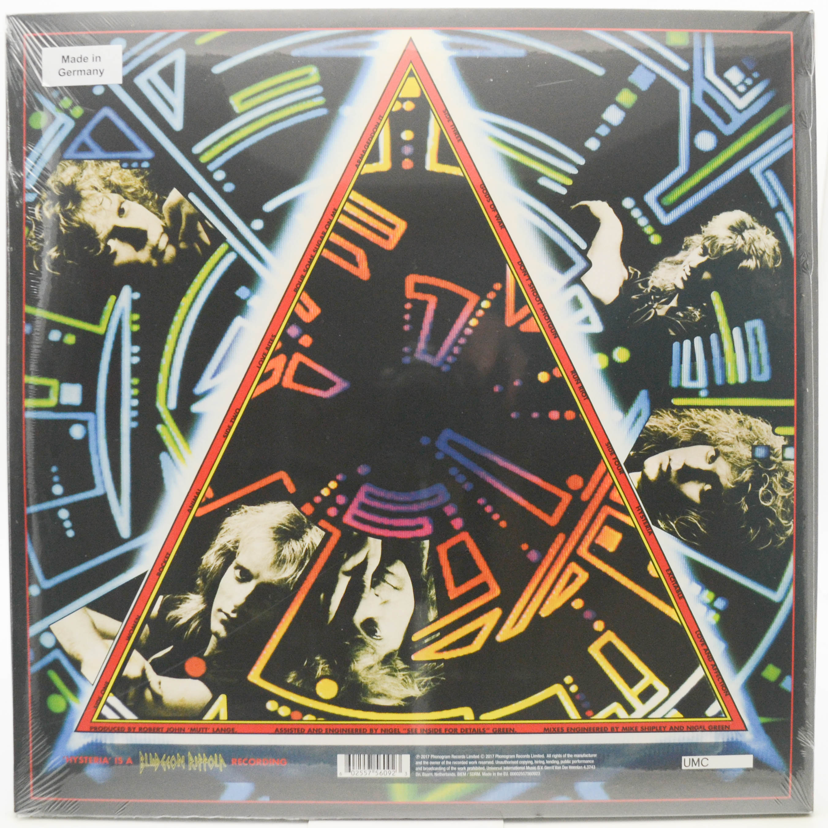 Def Leppard — Hysteria (2LP), 1987