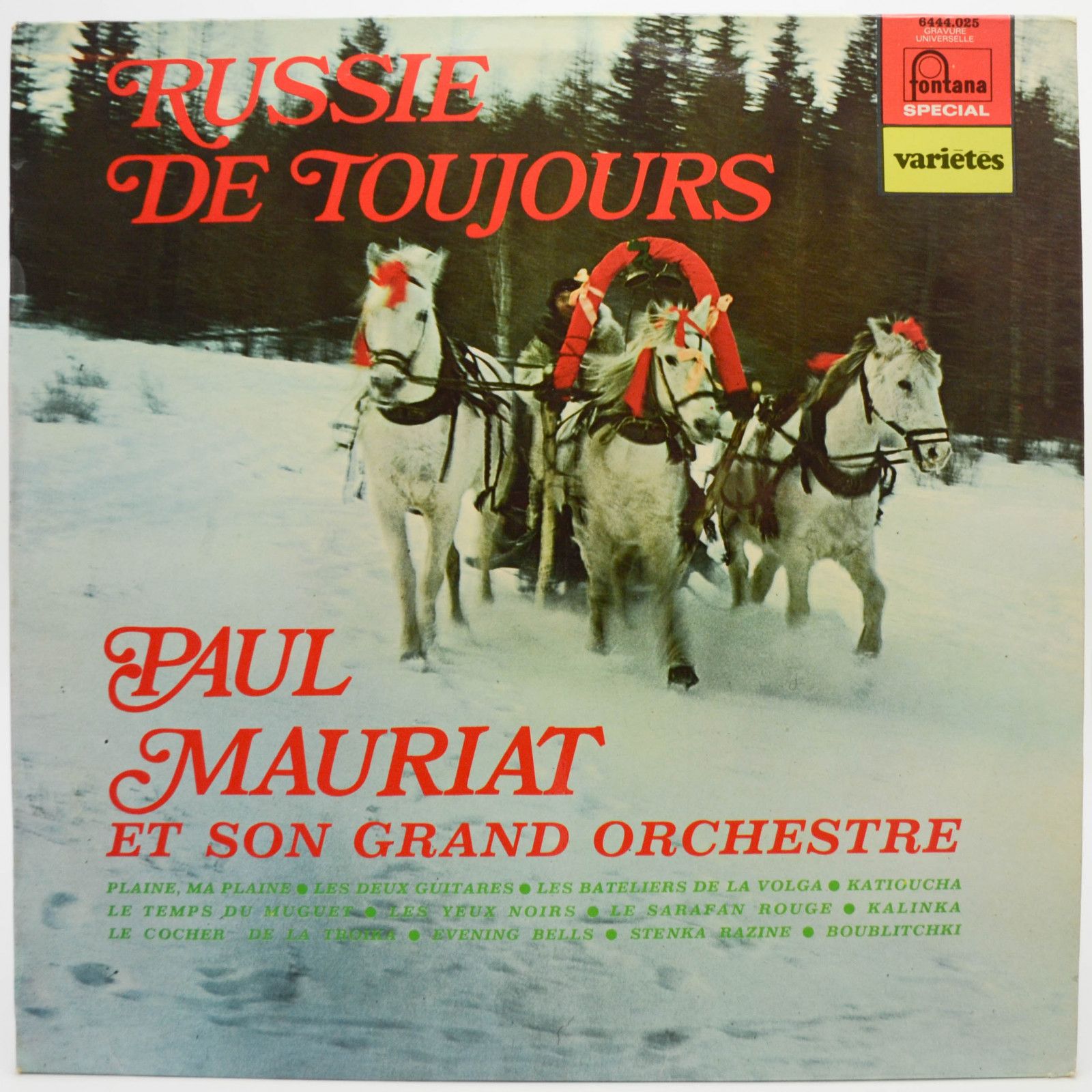 Paul Mauriat — Russie De Toujours (France), 1965