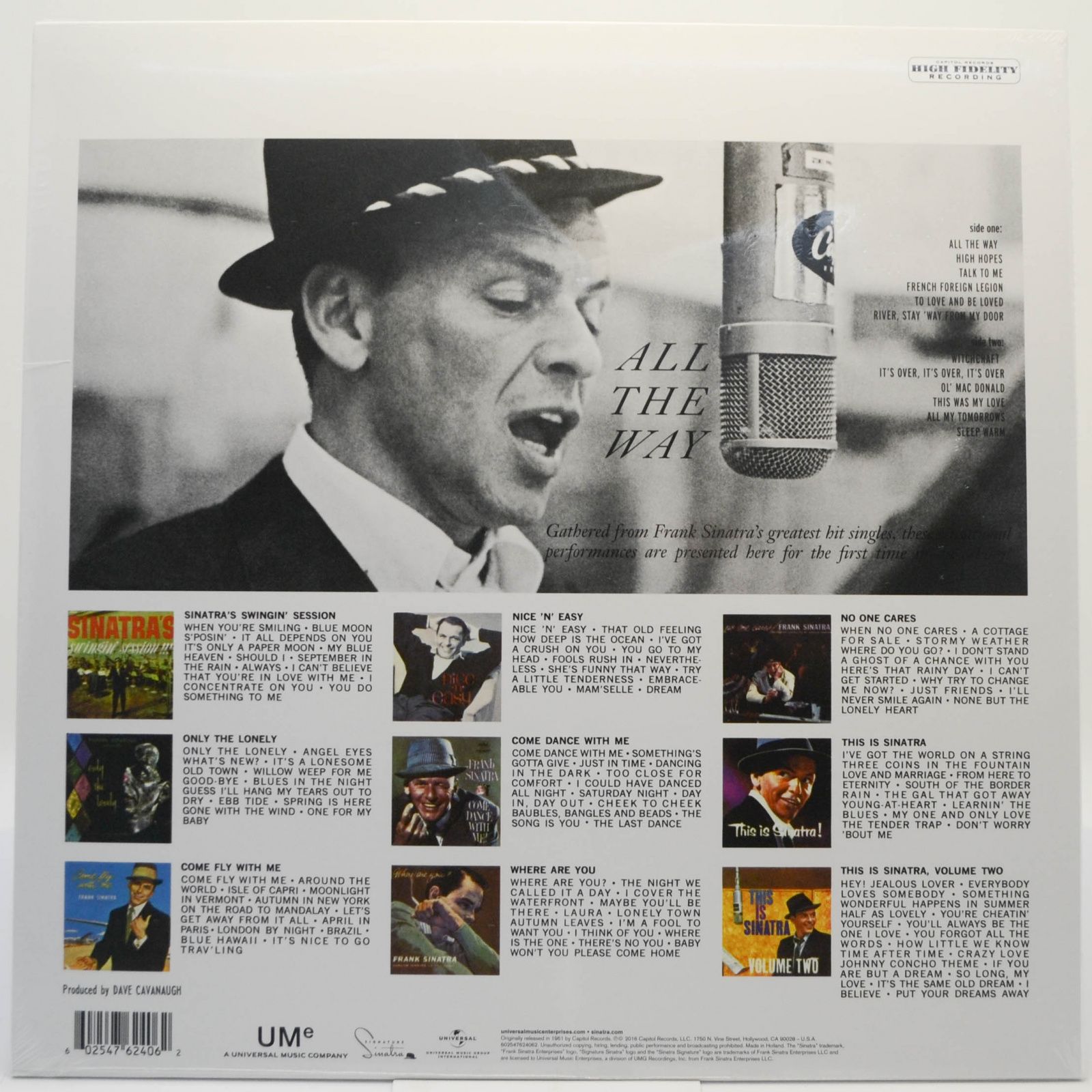 Frank Sinatra — All The Way, 2016