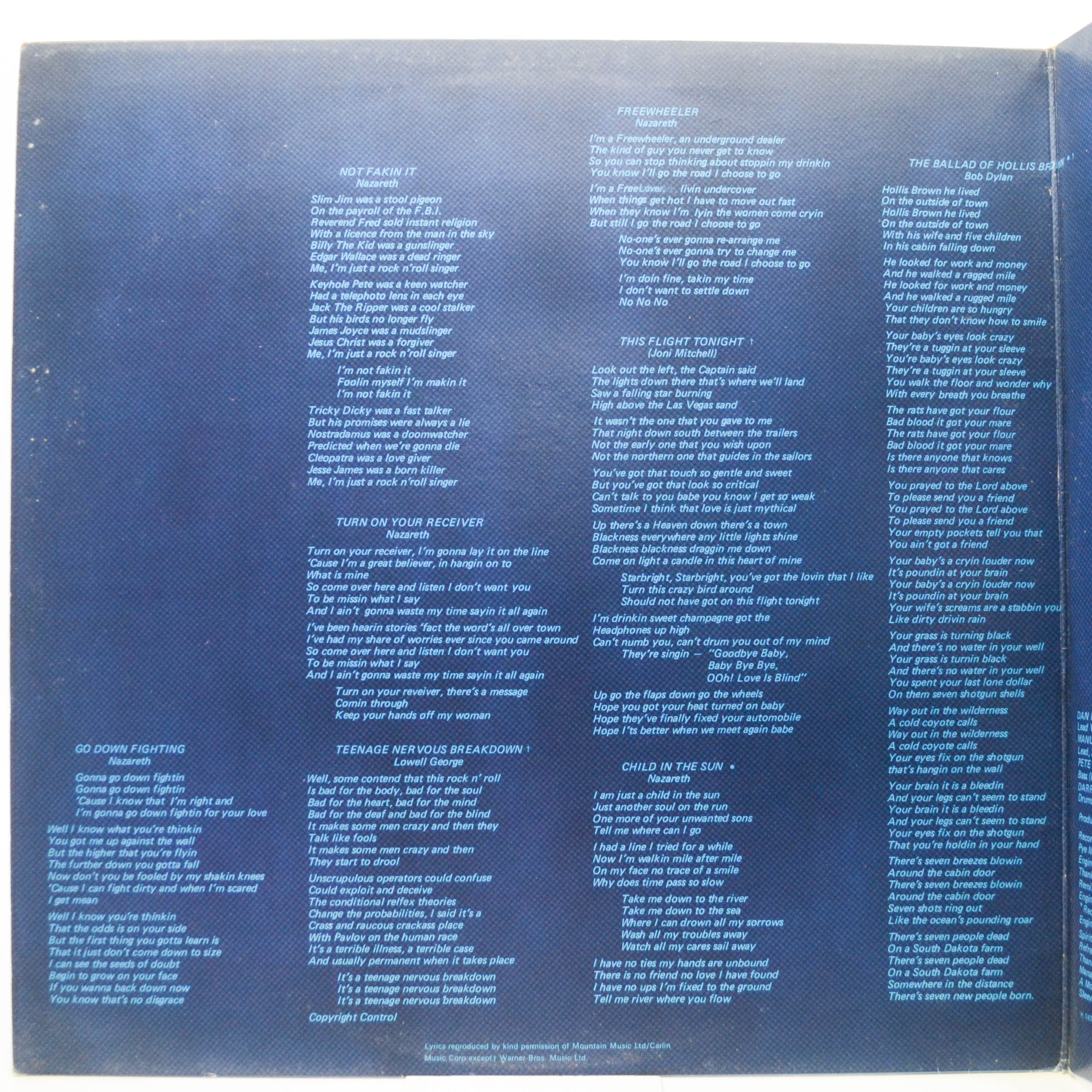 Nazareth — Loud'N'Proud (UK), 1973