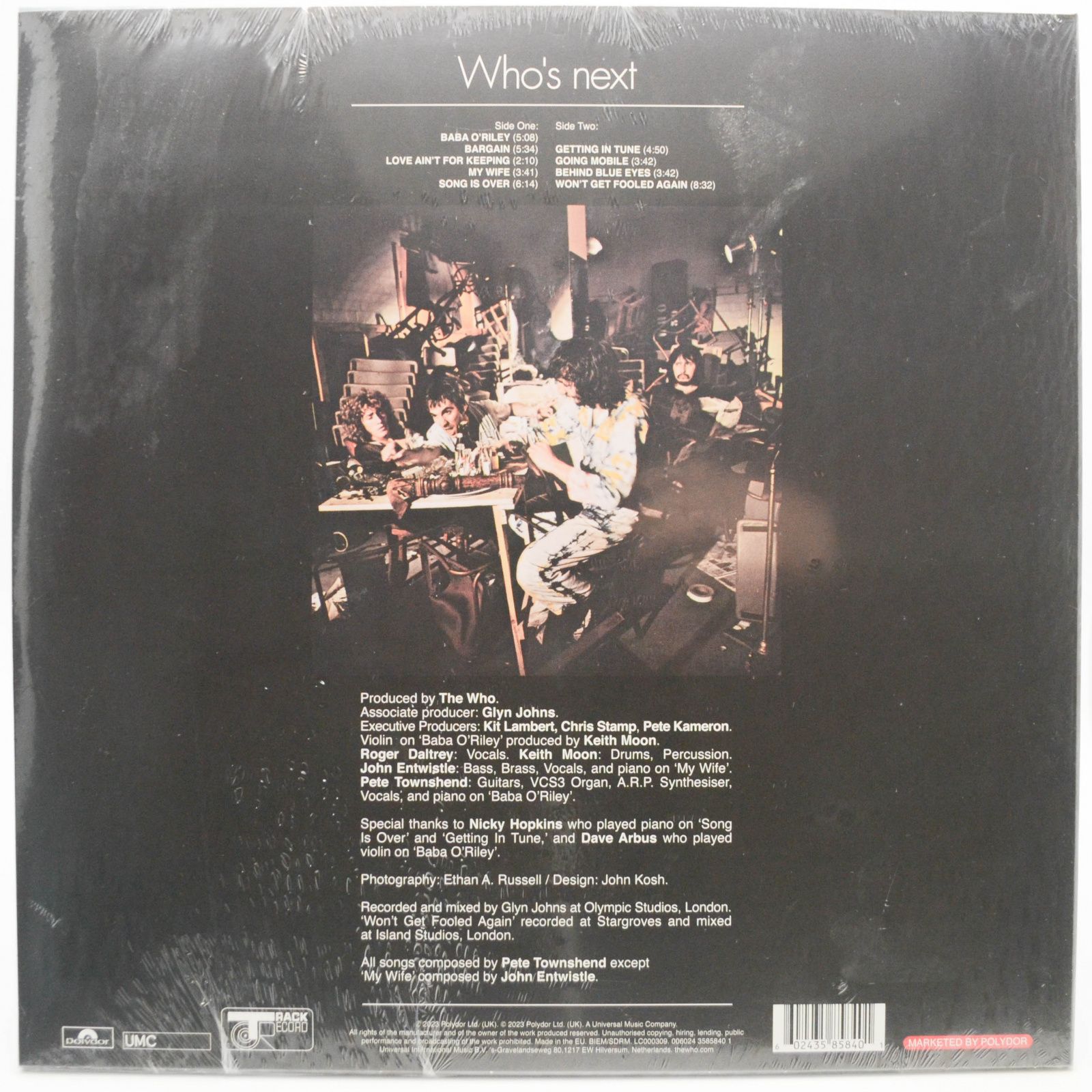 Who — Who's Next, 1971