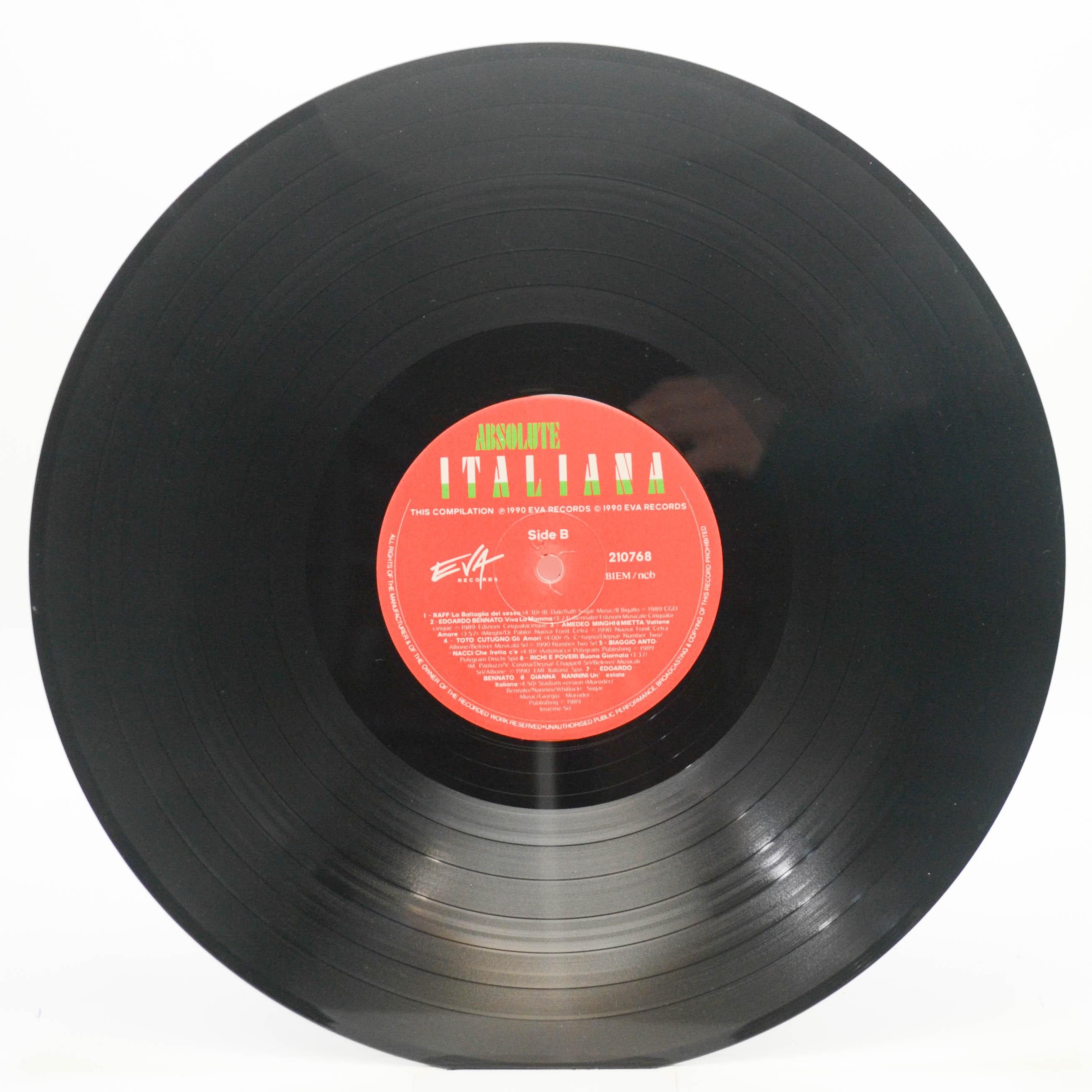 Various — Absolute Italiana, 1990