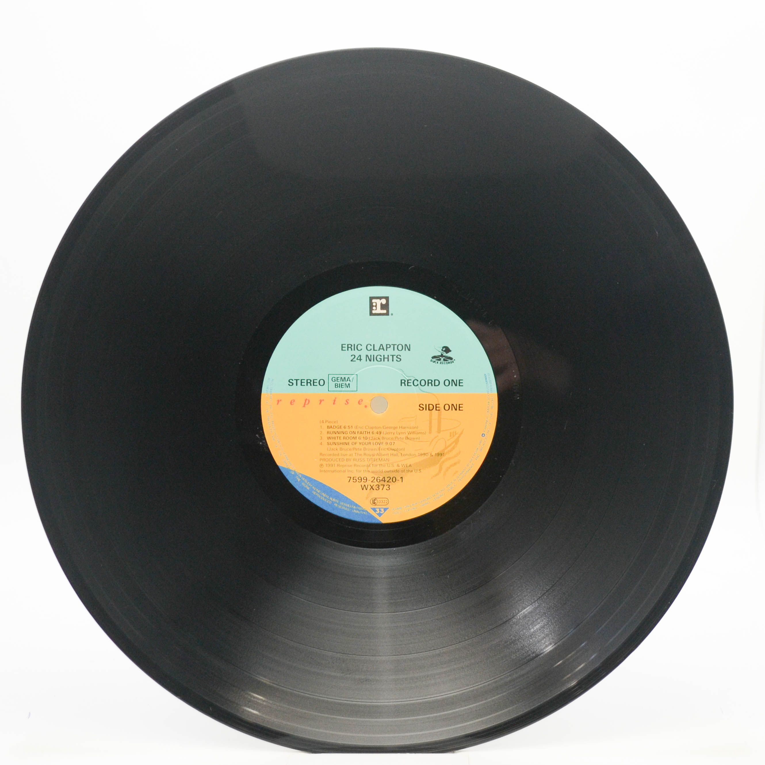 Eric Clapton — 24 Nights (2LP), 1991