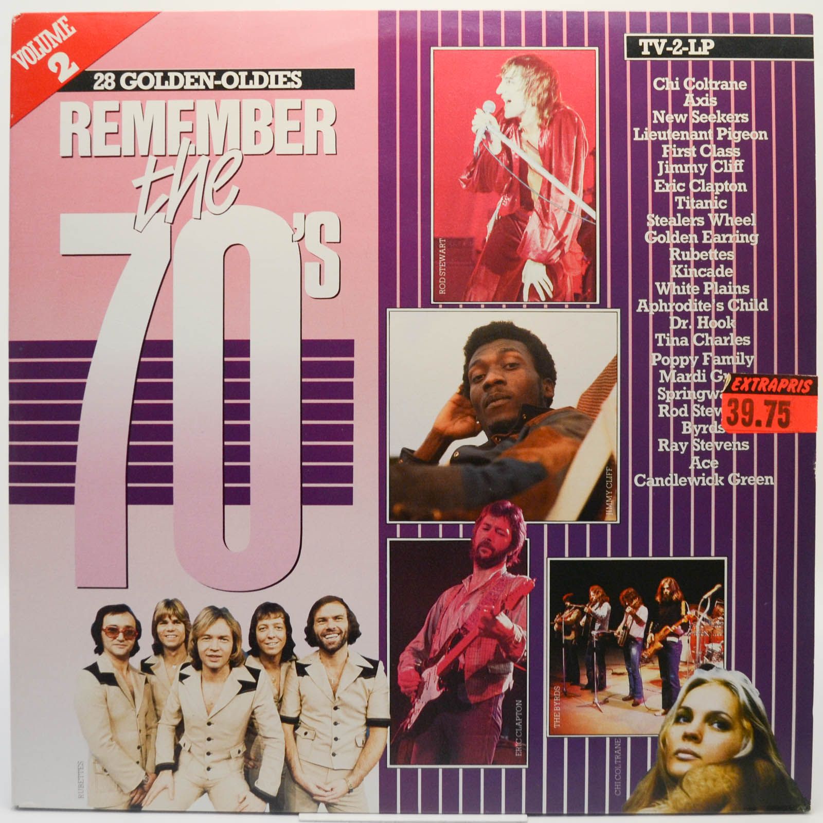 Various — Remember The 70's Volume 2 (2LP), 1984