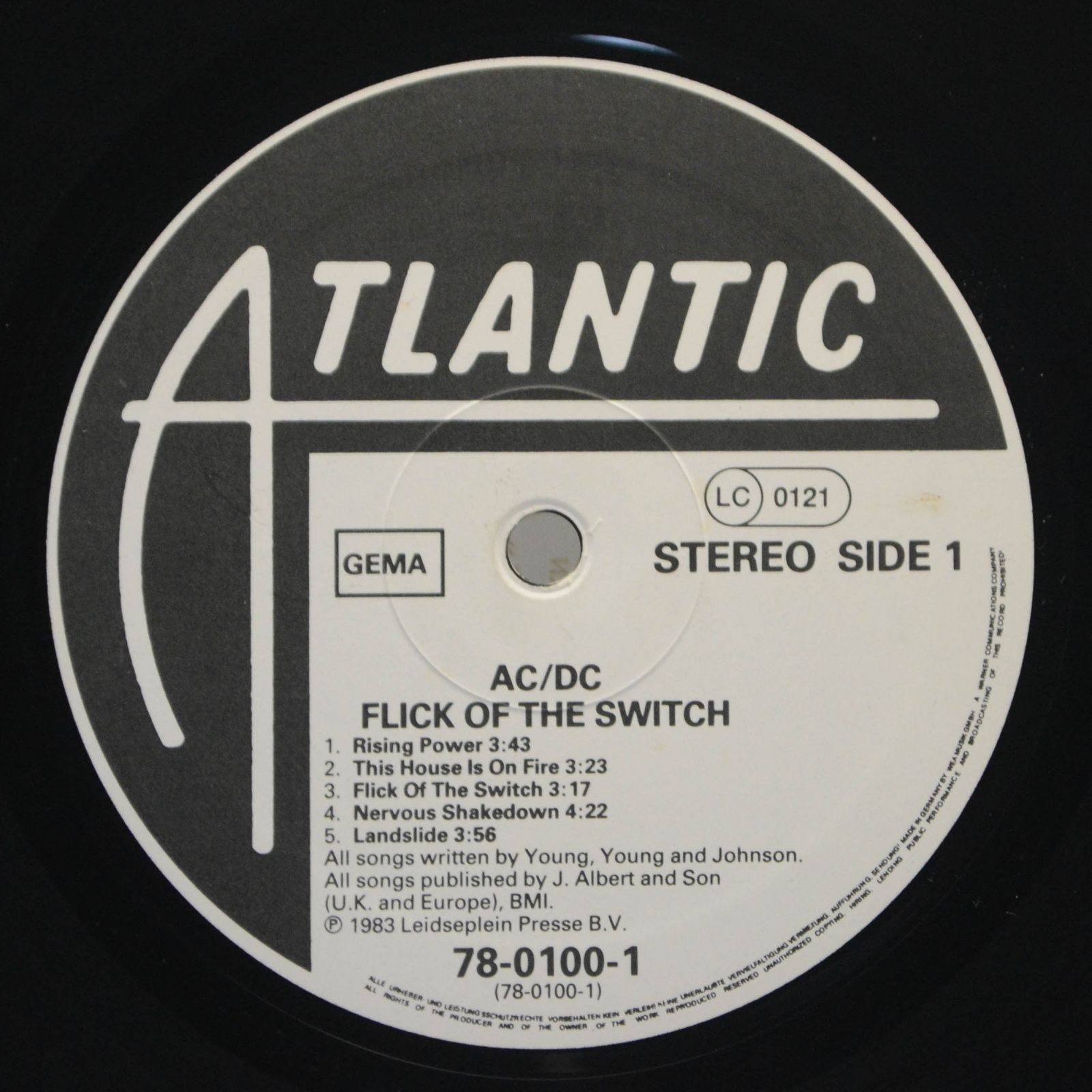 AC/DC — Flick Of The Switch, 1983