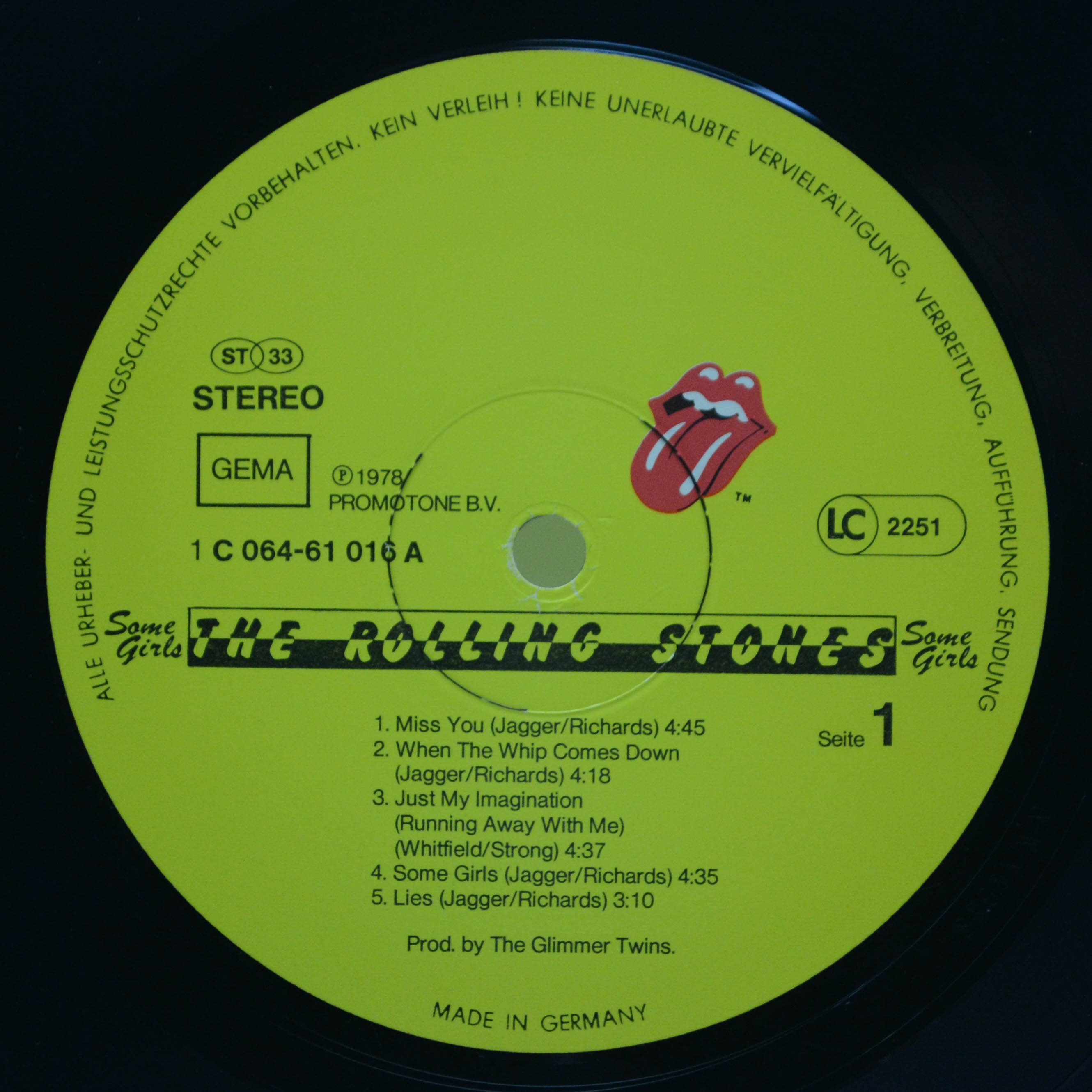 Rolling Stones — Some Girls, 1978