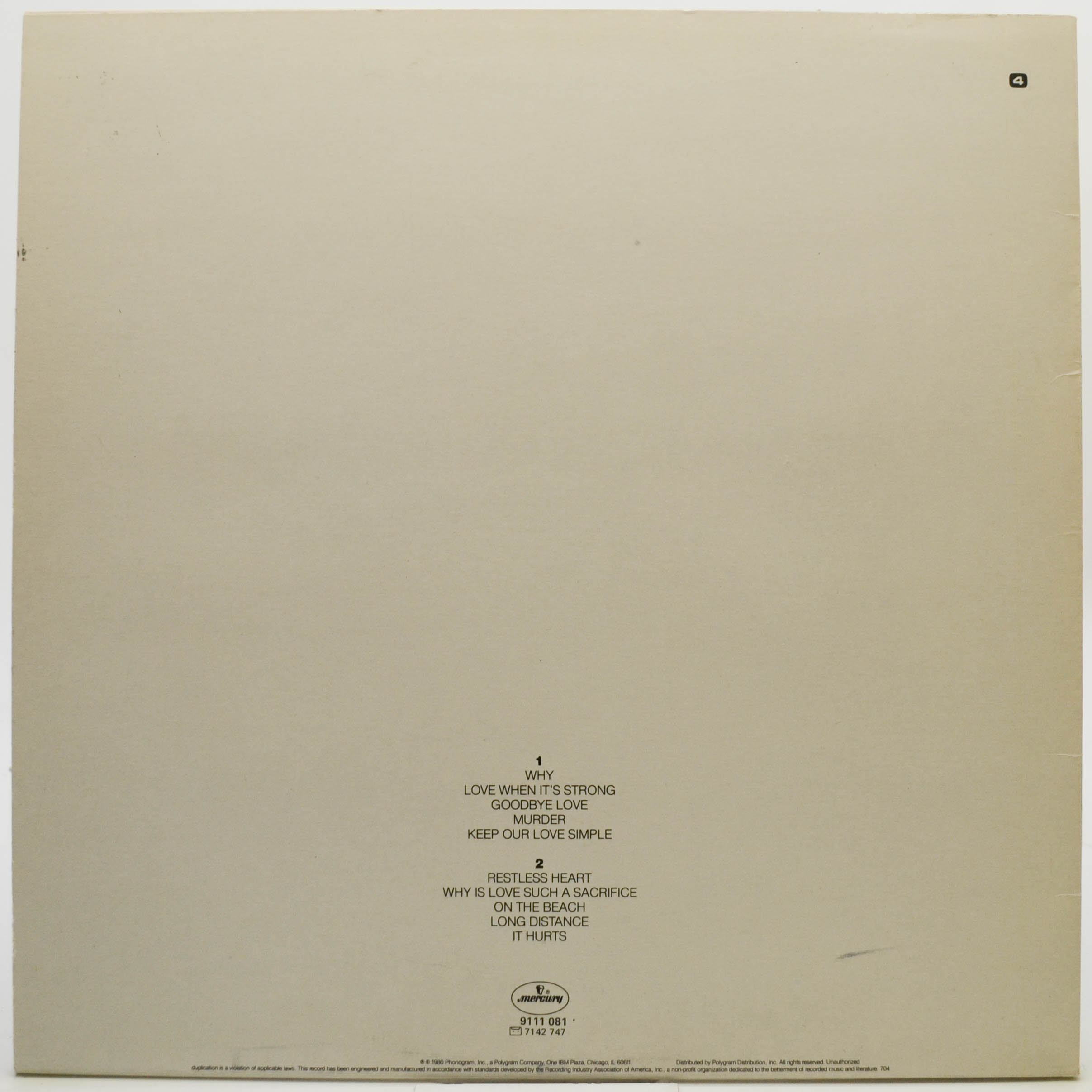 Southside Johnny & The Asbury Jukes - Love Is A Sacrifice, 2890