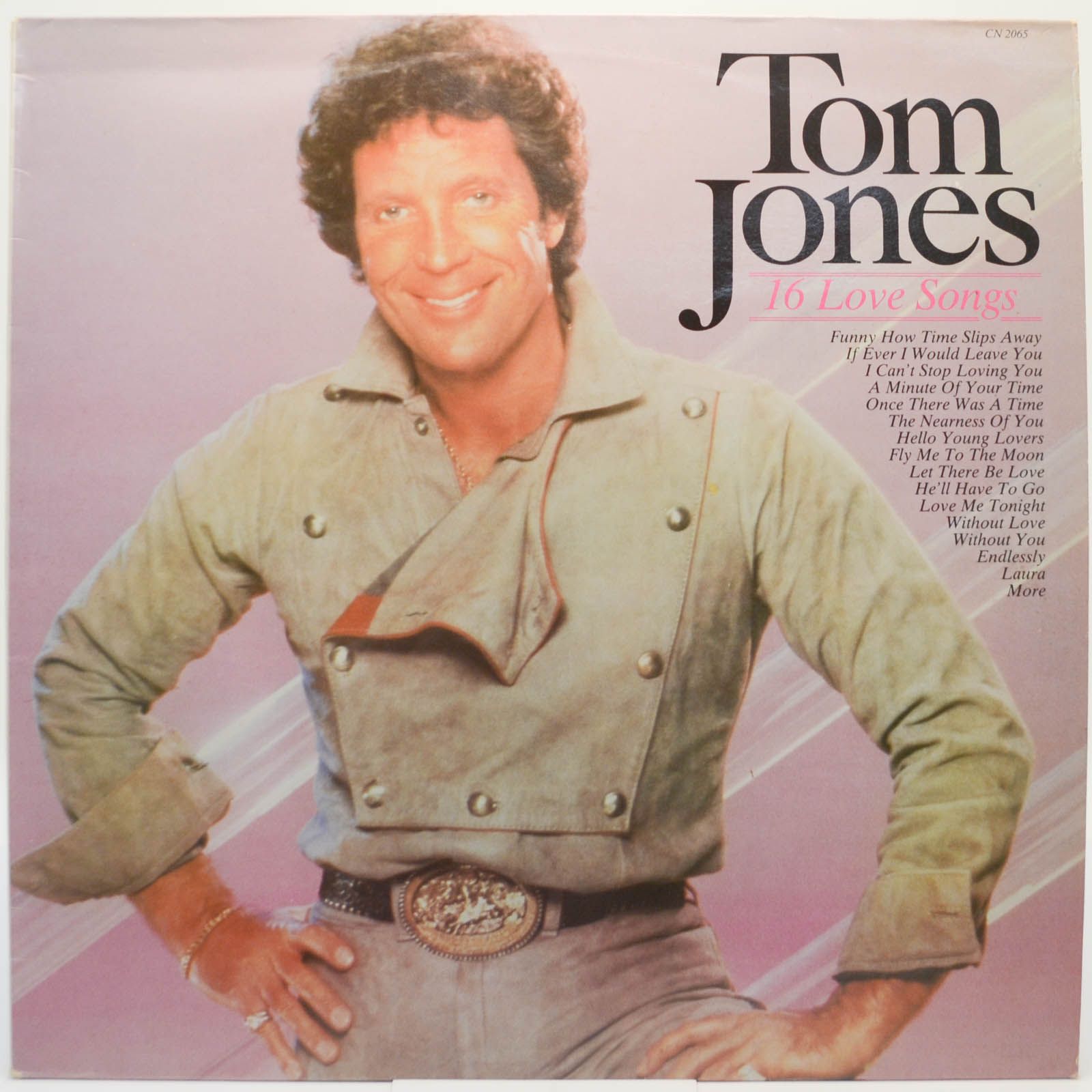 Tom Jones — 16 Love Songs (UK), 1983