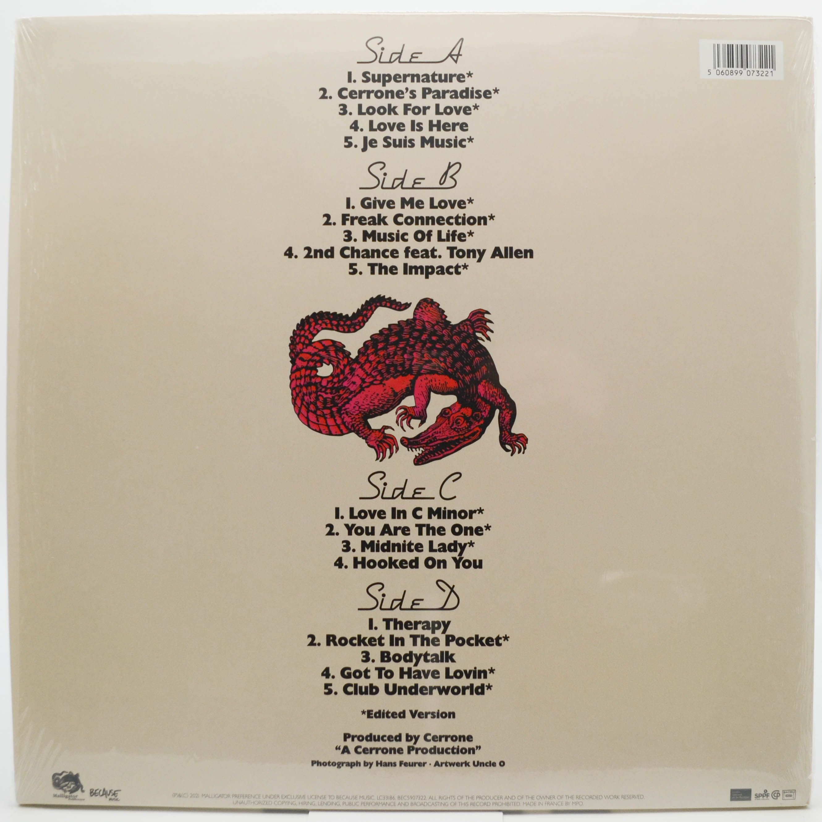 Cerrone — The Best Of Cerrone (2LP, France), 2021