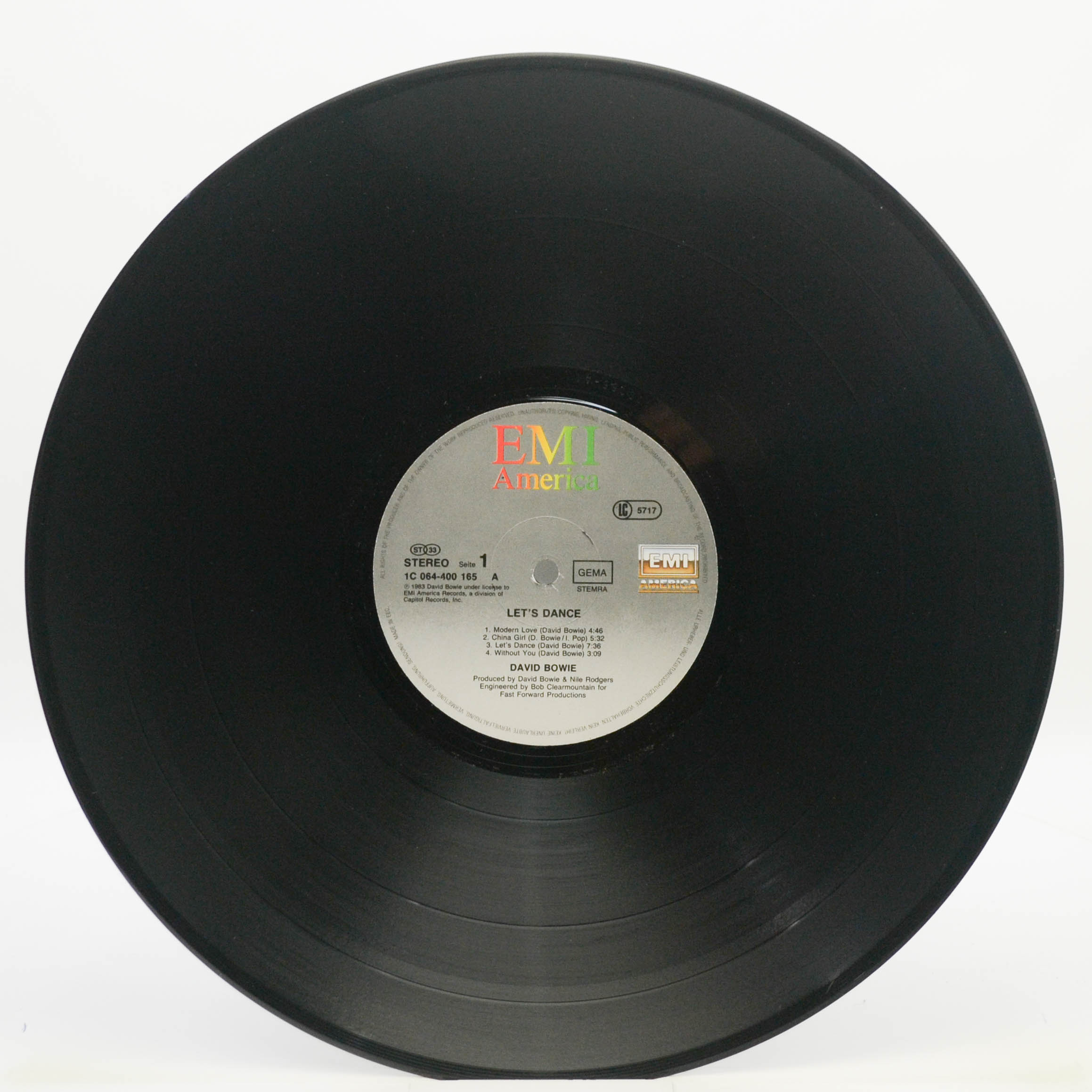 Виниловая пластинка David Bowie — Let's Dance, 1983