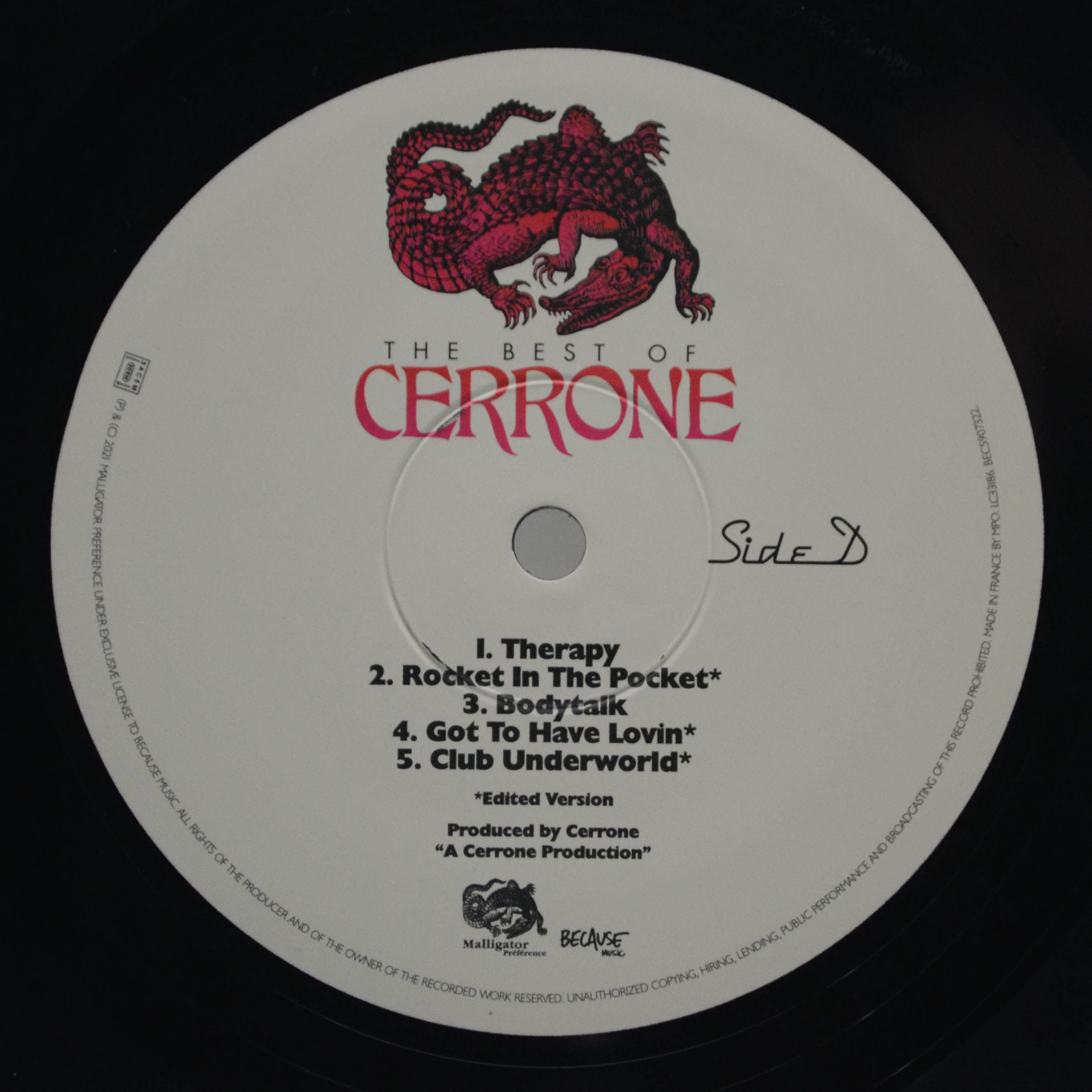 Cerrone — The Best Of Cerrone (2LP, France), 2021
