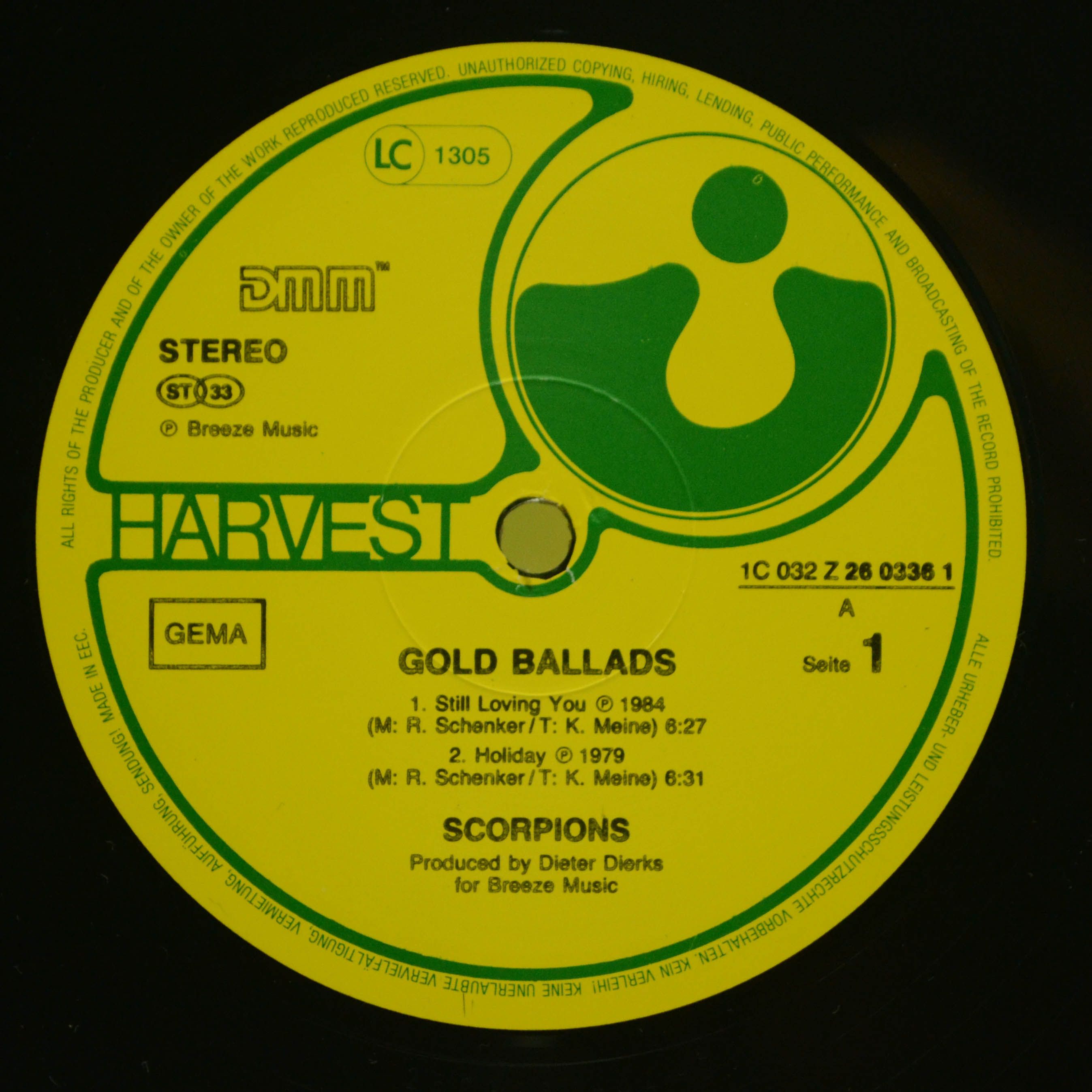 Scorpions — Gold Ballads, 1984