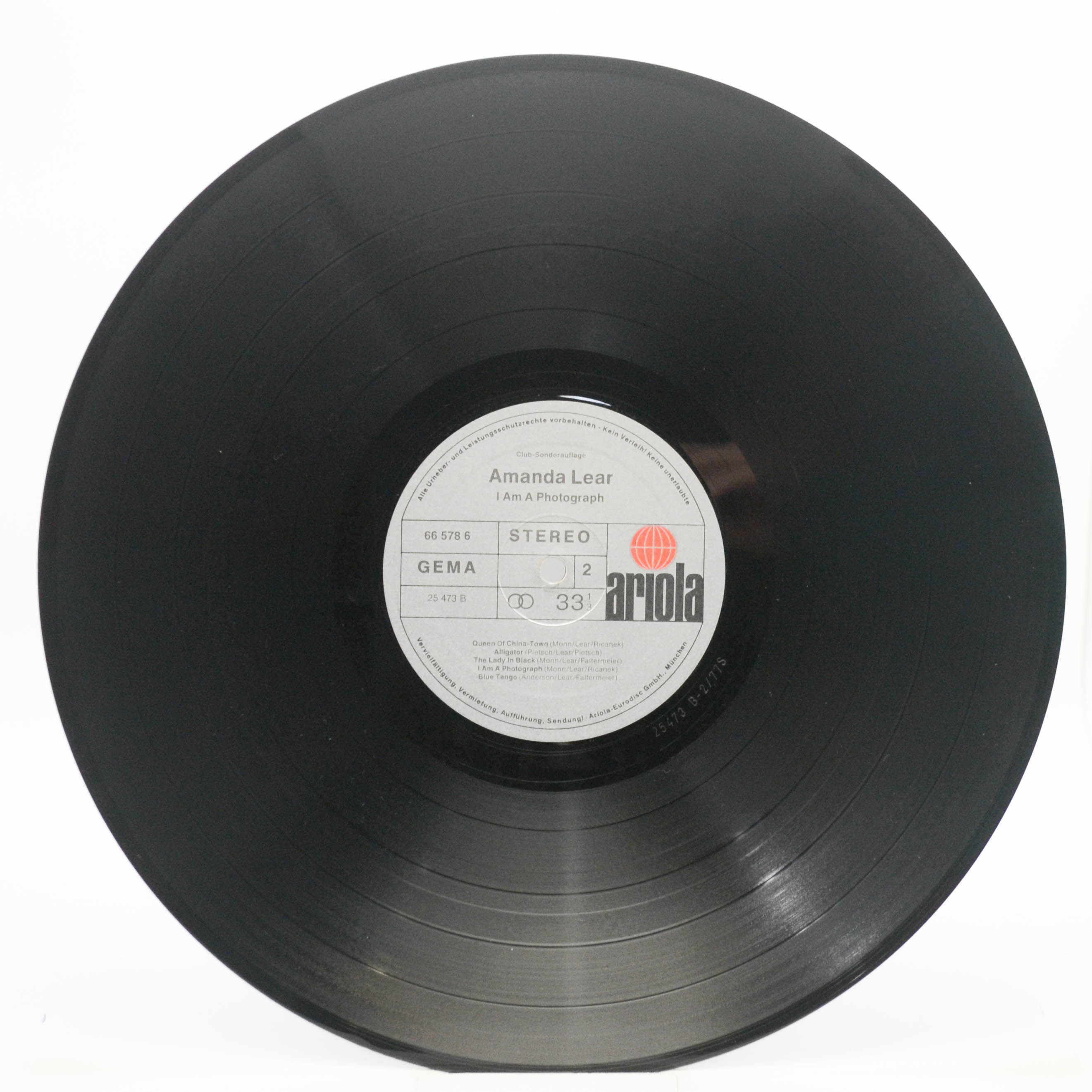 Amanda Lear — I Am A Photograph, 1977