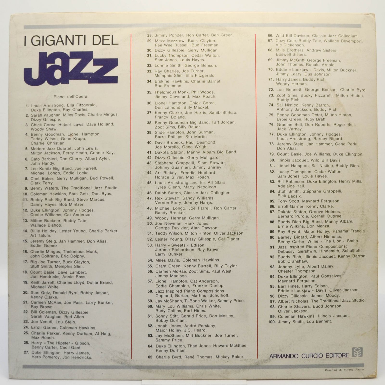 Dizzy Gillespie, Gerry Mulligan — I Giganti Del Jazz Vol. 42, 1981