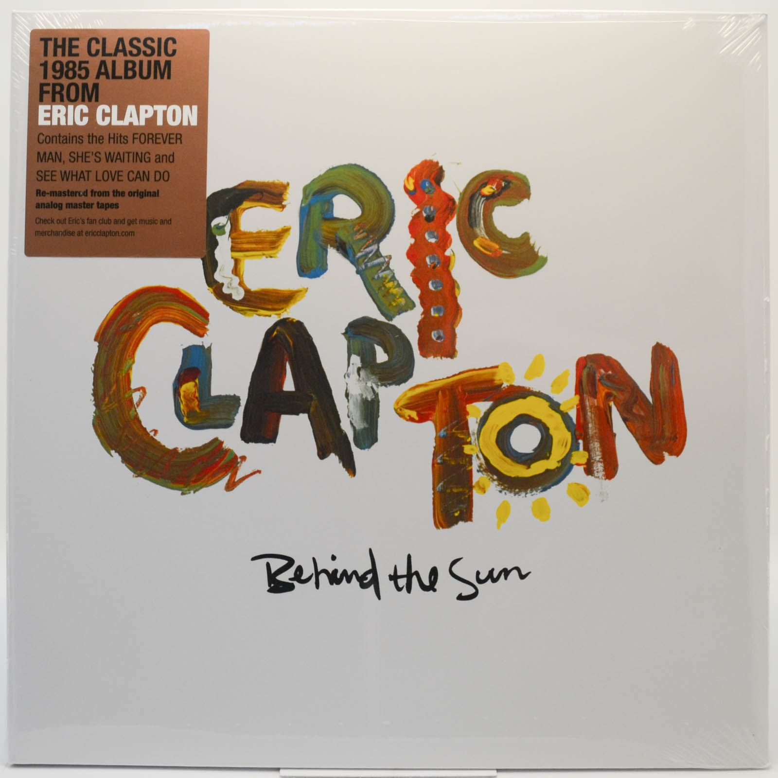 Eric Clapton — Behind The Sun (2LP), 1985