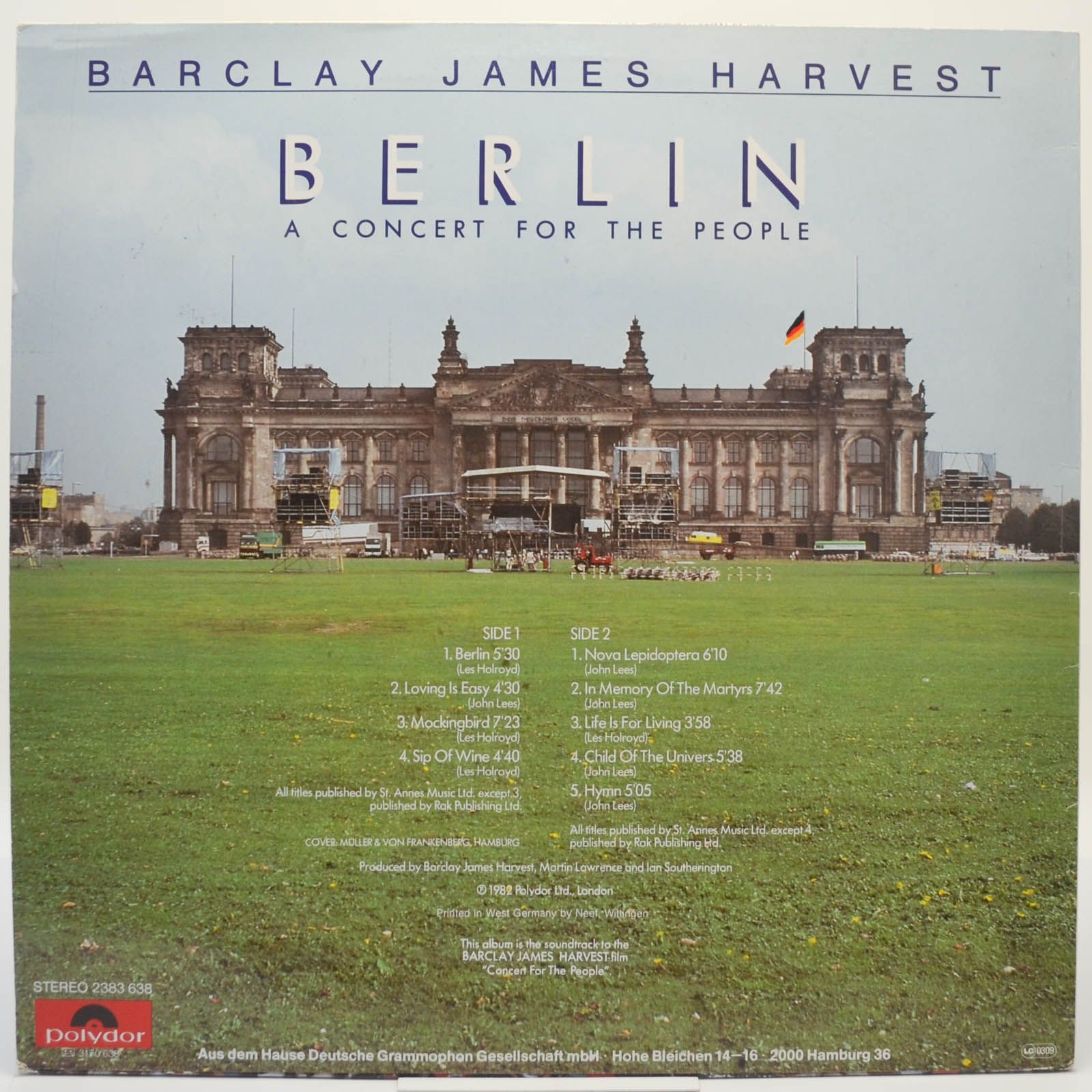 Barclay James Harvest — Berlin - A Concert For The People, 1982