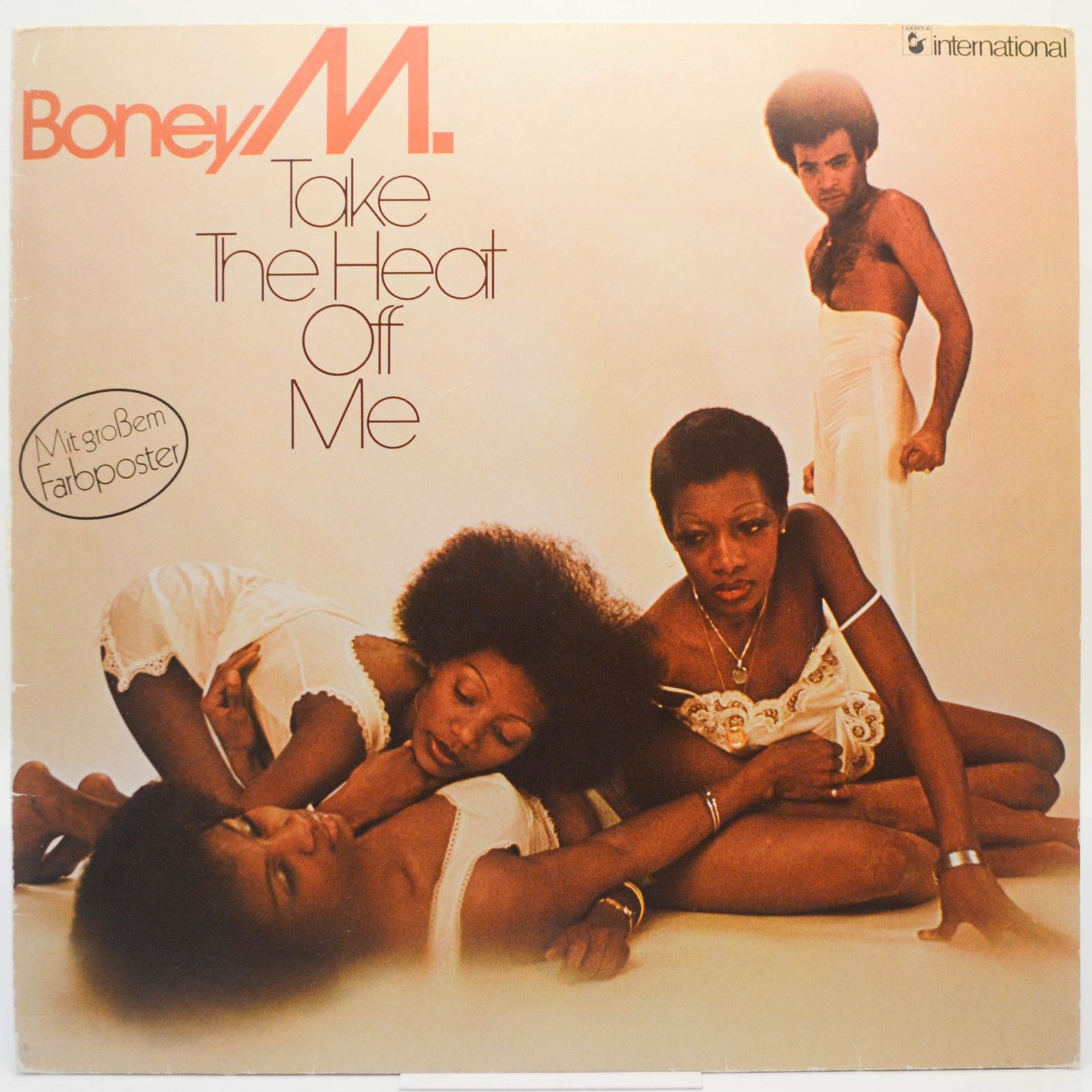 Boney M. — Take The Heat Off Me (poster), 1976