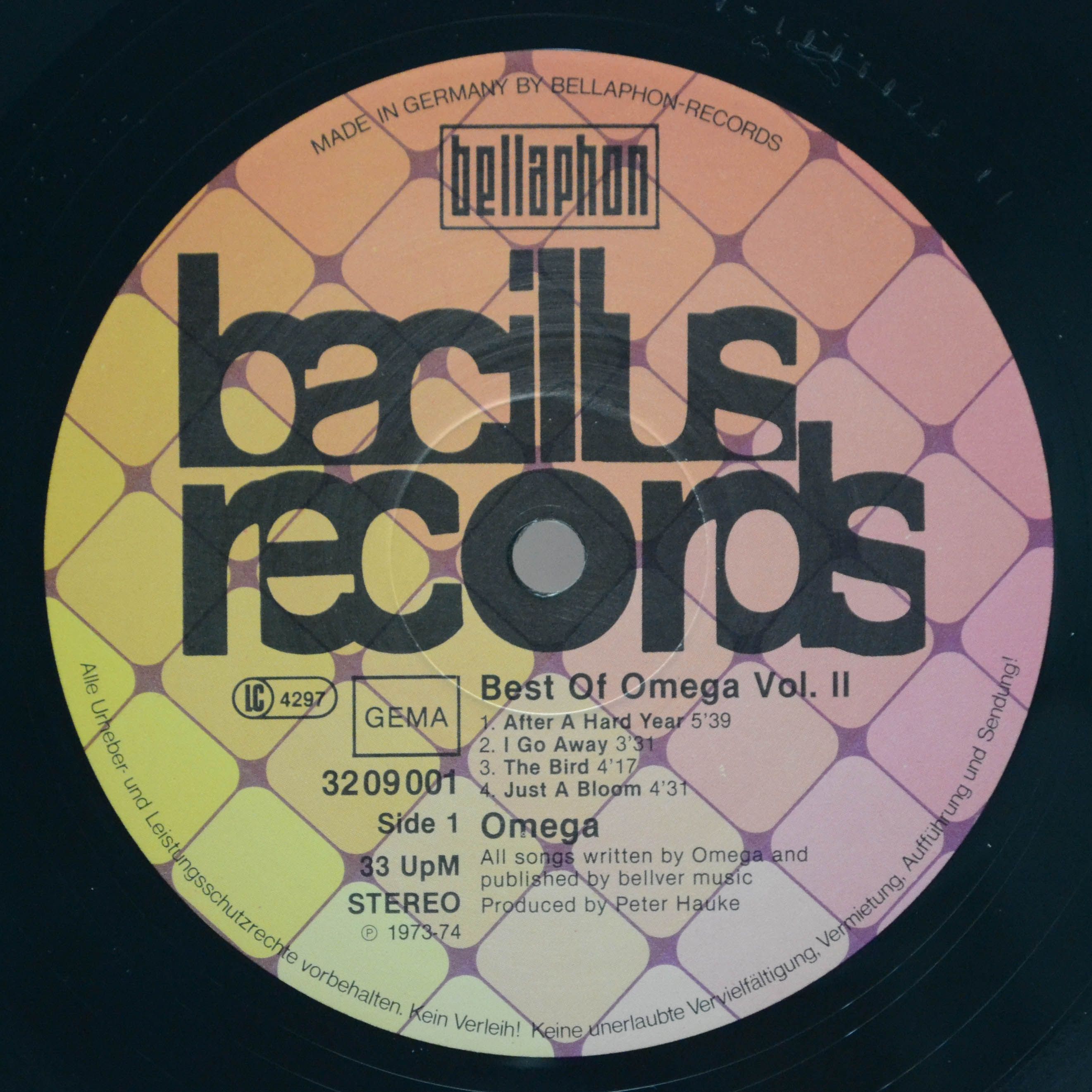Omega — Best Of Omega Vol. II (2LP), 1981