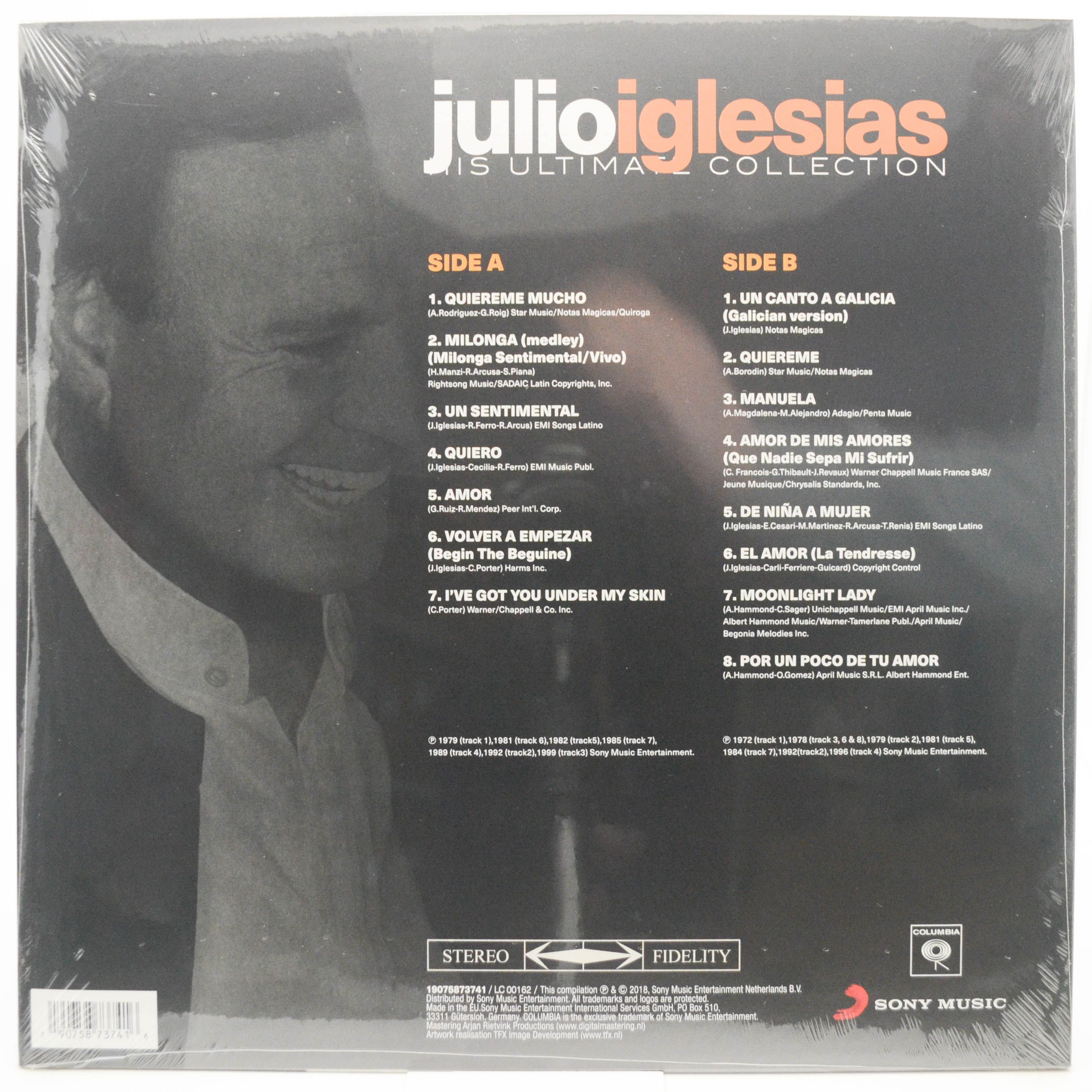 Julio Iglesias — His Ultimate Collection, 2018