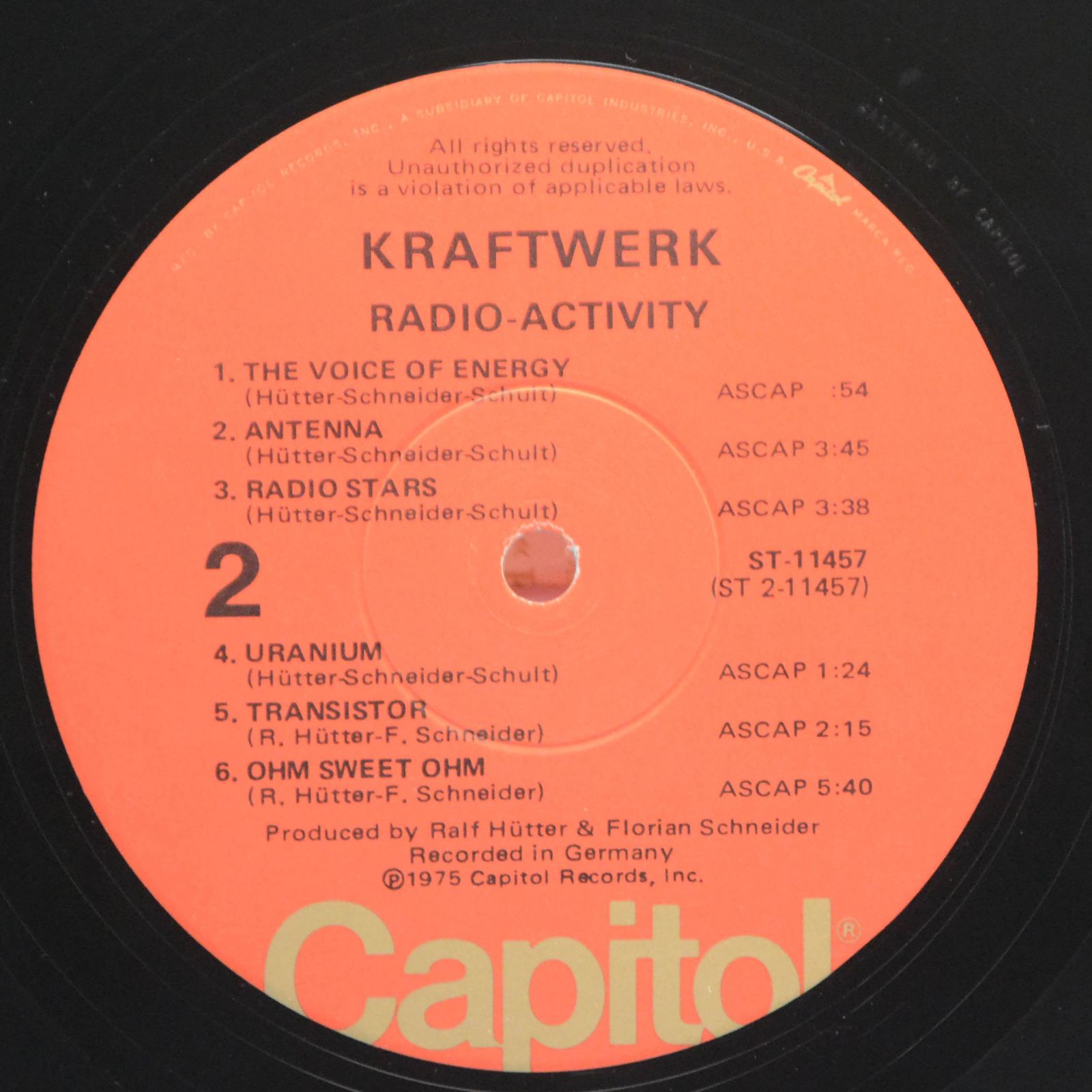 Kraftwerk — Radio-Activity, 1975