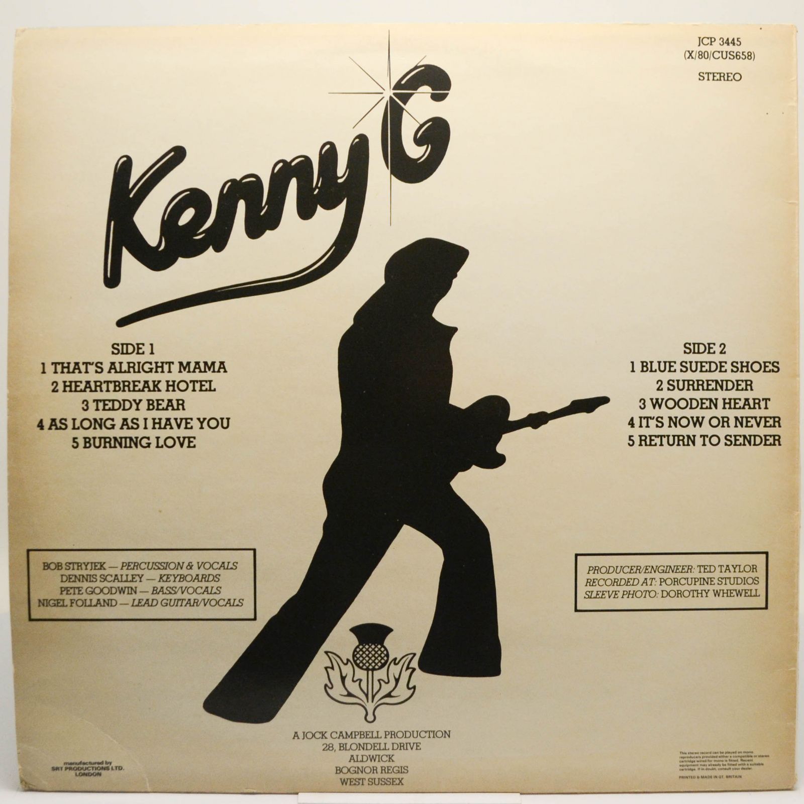 Kenny G — Kenny G, 1980