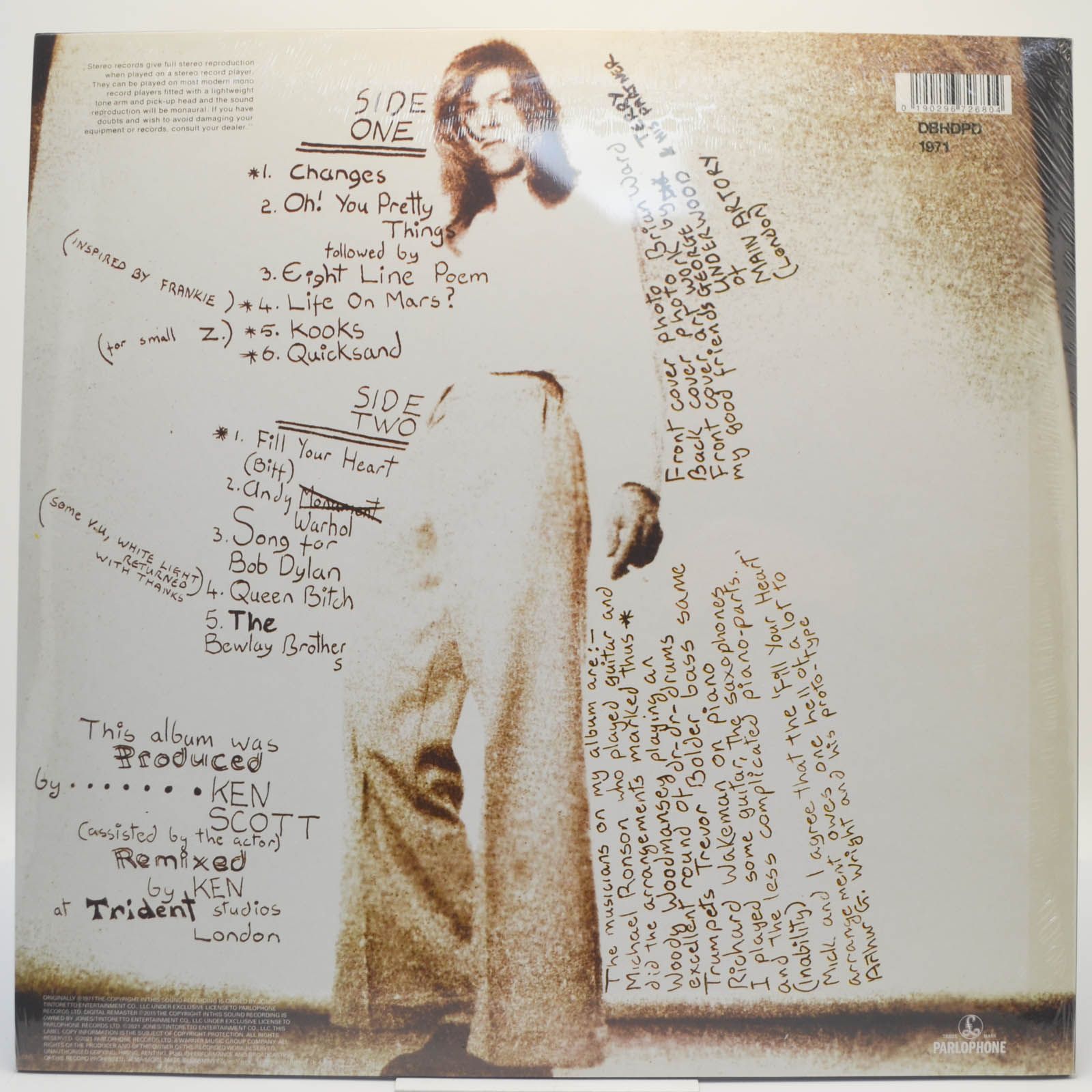 David Bowie — Hunky Dory, 1971