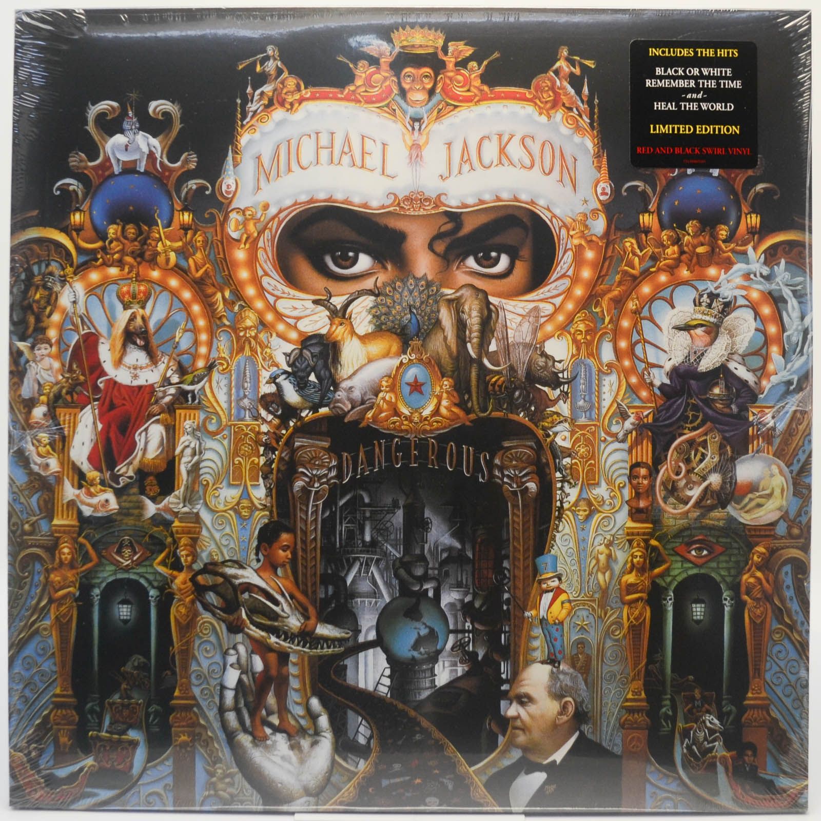 Michael Jackson — Dangerous (2LP), 1991