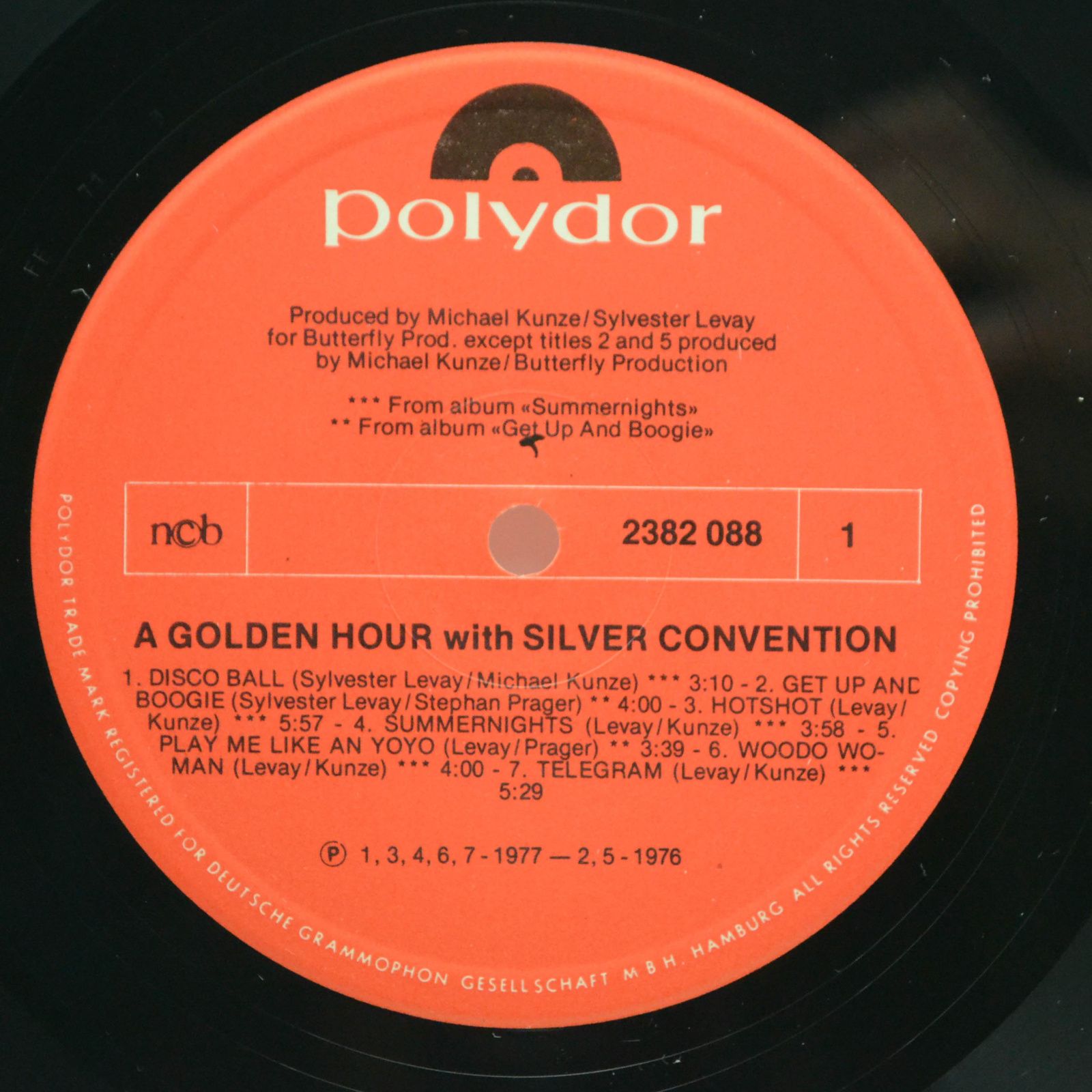 Silver Convention — A Golden Hour With Silver Convention, 1978