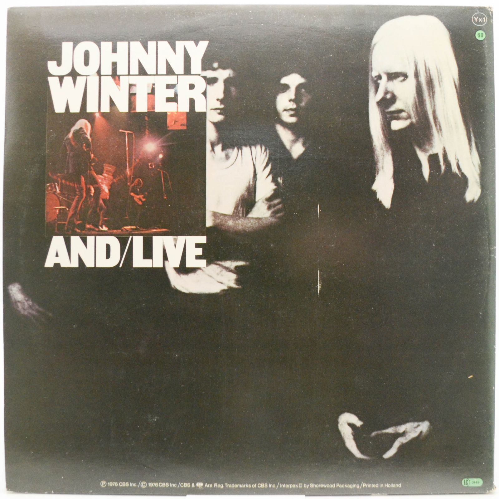 Johnny Winter — And/Live (2LP), 1975