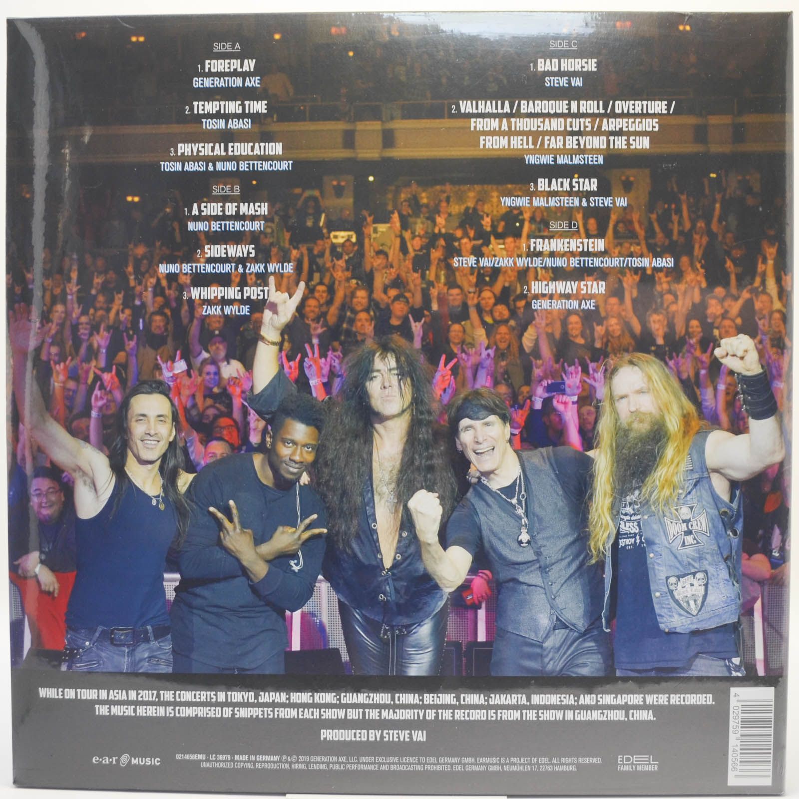 Generation Axe — The Guitars That Destroyed The World: Live In China (2LP), 2019