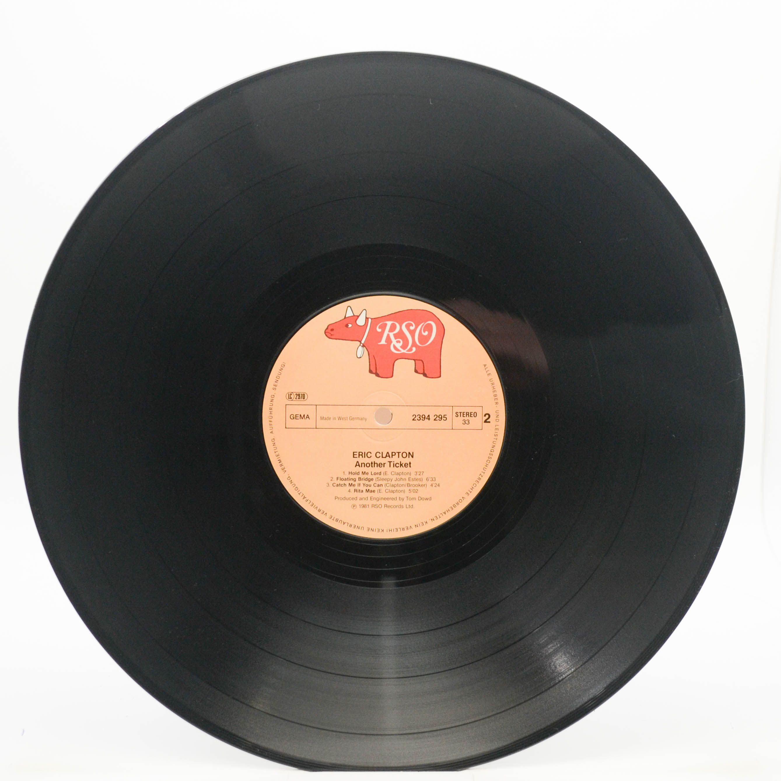 Eric Clapton — Another Ticket, 1981