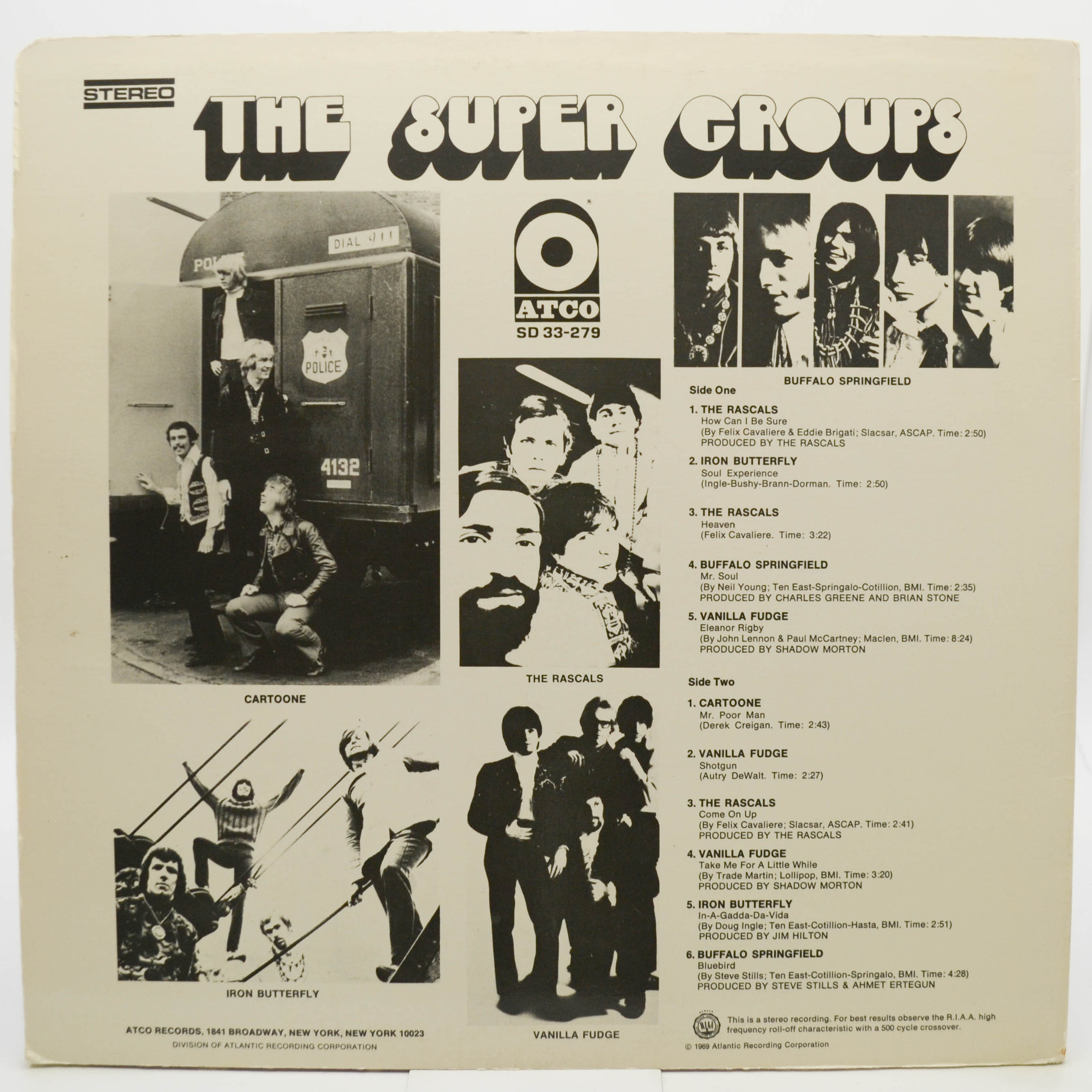 Various — The Super Groups, 1969
